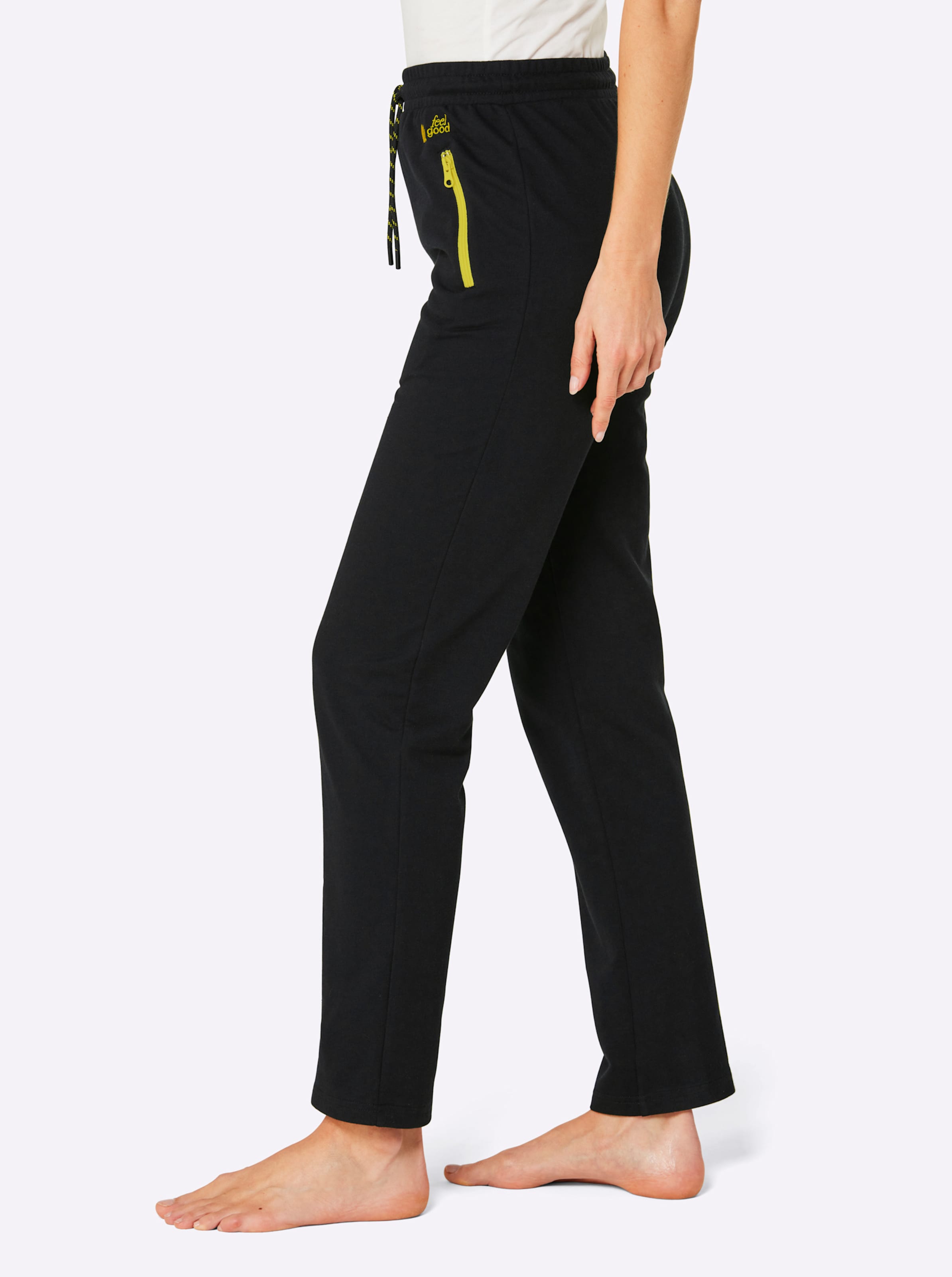 Feel Good Damen Schwarz Hose - Bild 2