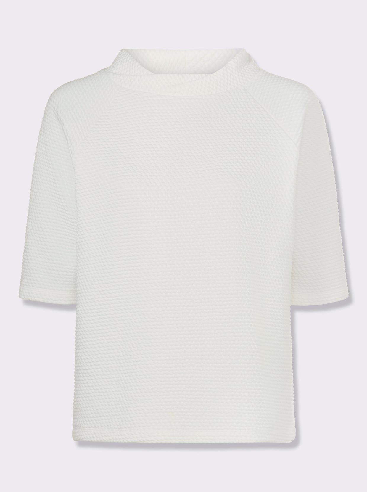 heine Stehkragenshirt - ecru