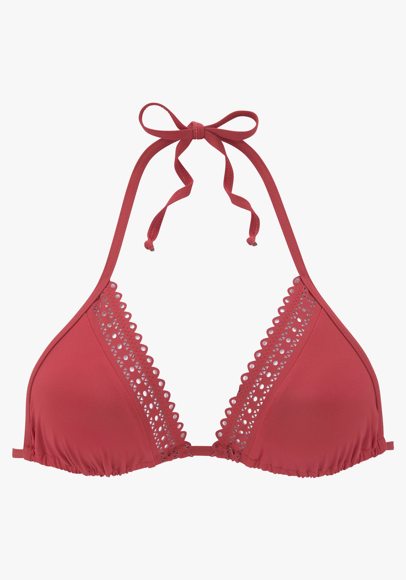 s.Oliver Triangel-Bikini-Top - rostrot