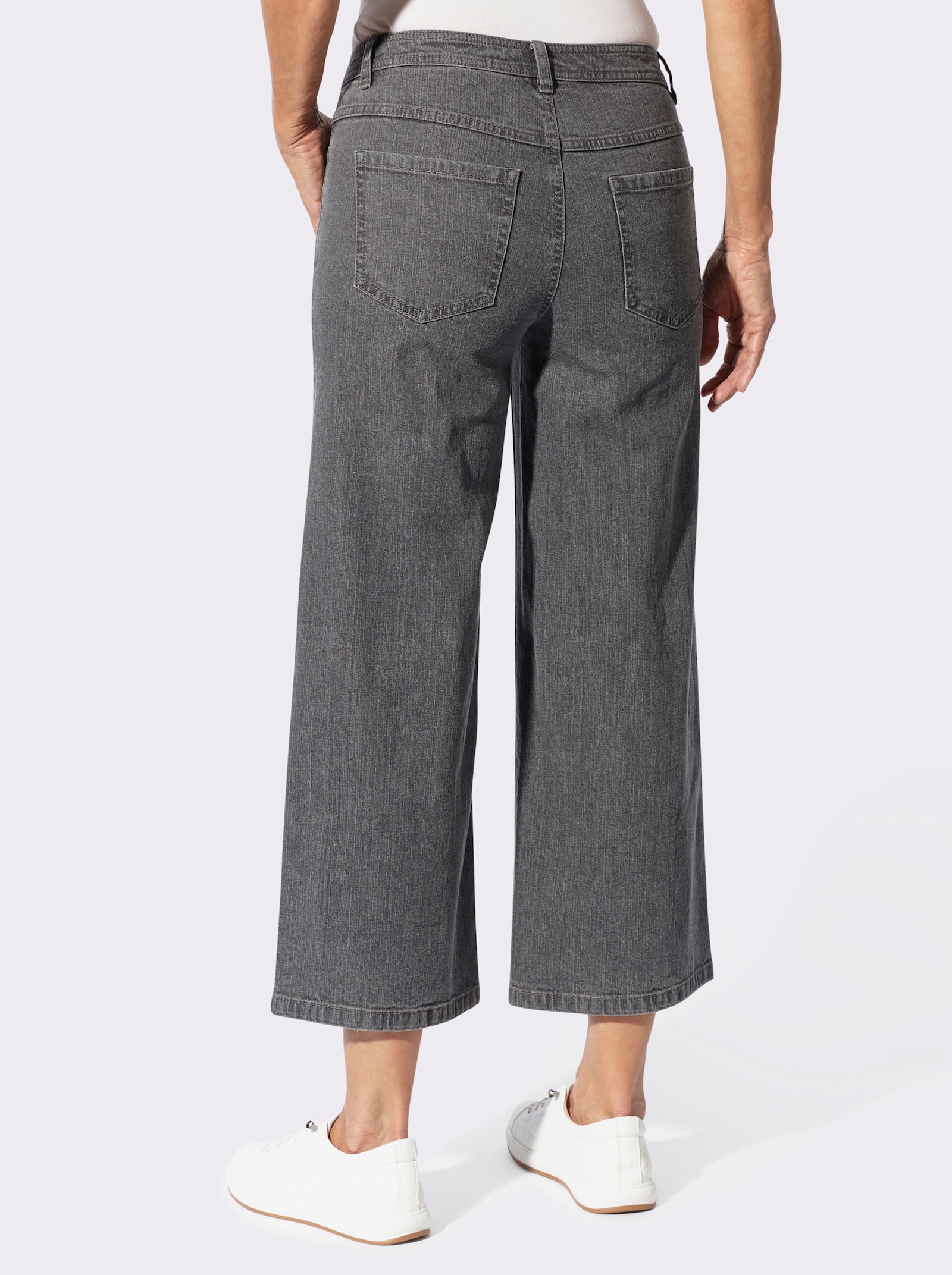 Culotte - grey denim