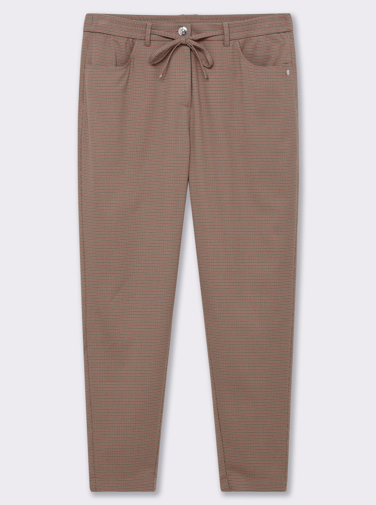 sheego Schlupfhose - schlamm-gemustert