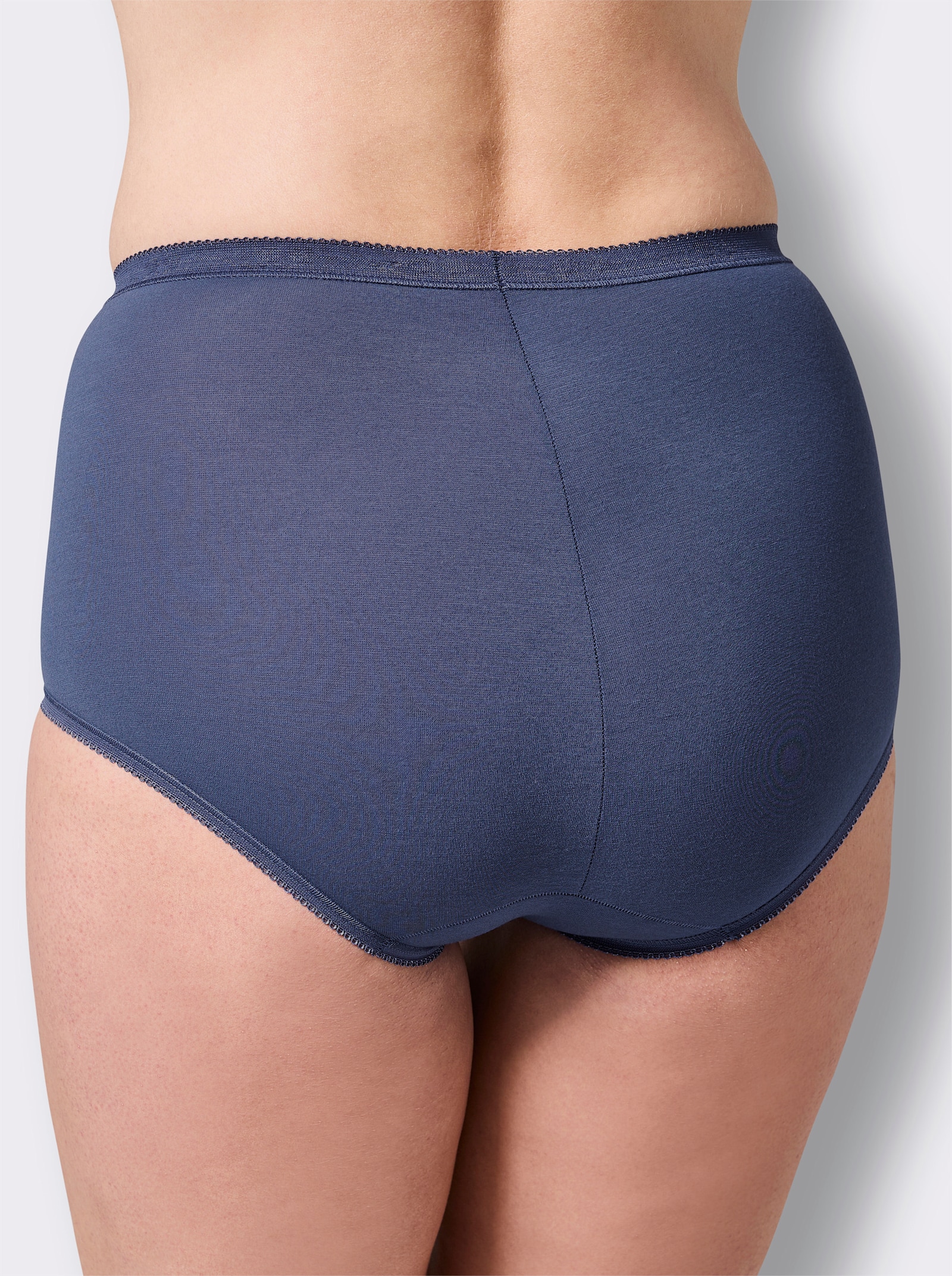 Sloggi Taillenslip im 3er-Pack - ecru + hellblau + marine