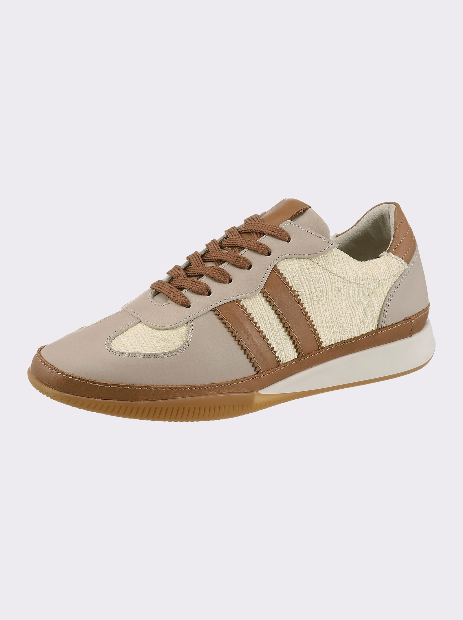 heine Sneaker - creme-cognac