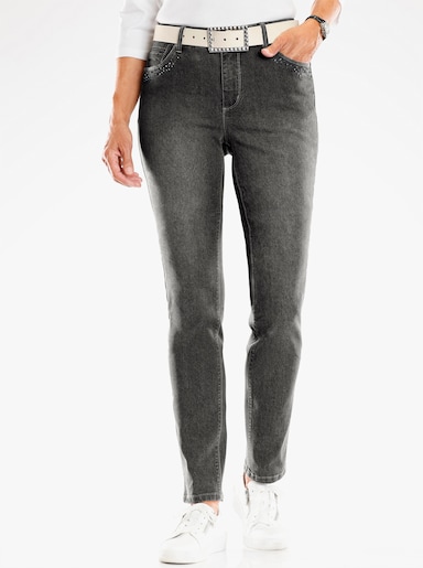 Jeans - anthrazit-grey-denim