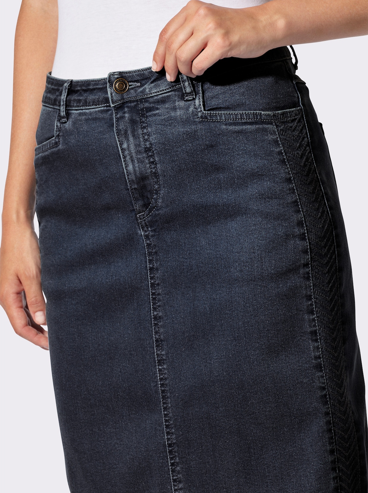 Jeansrock - dark blue
