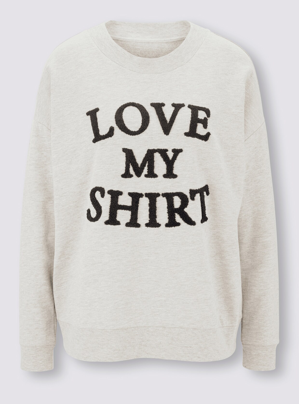 heine Sweatshirt - ecru-bedruckt