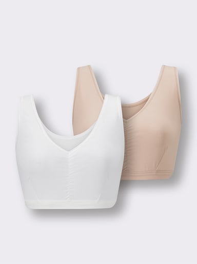 wäschepur Bustier - camel + champagne