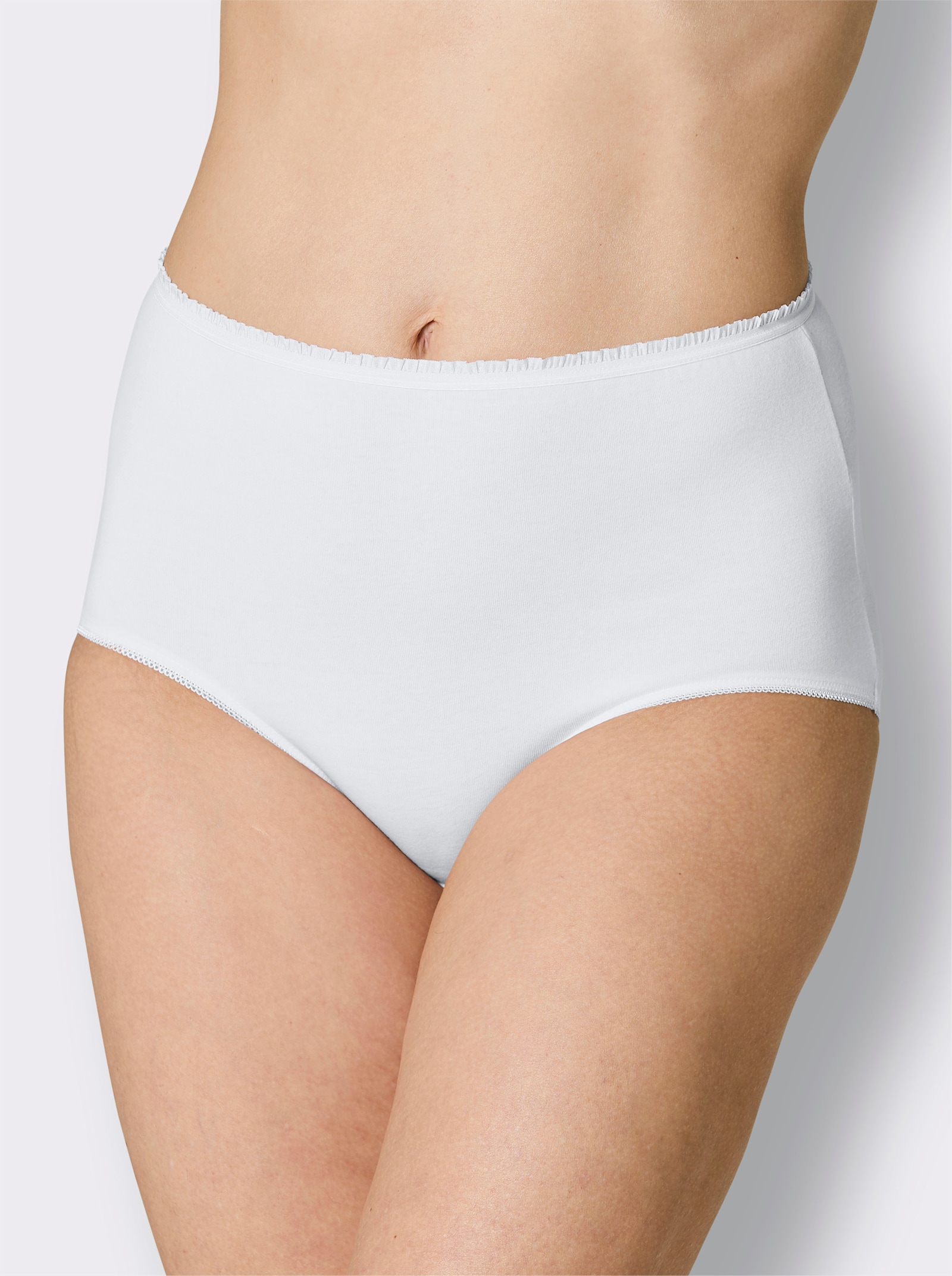 wäschepur Taillenslip im 3er-Pack - weiß