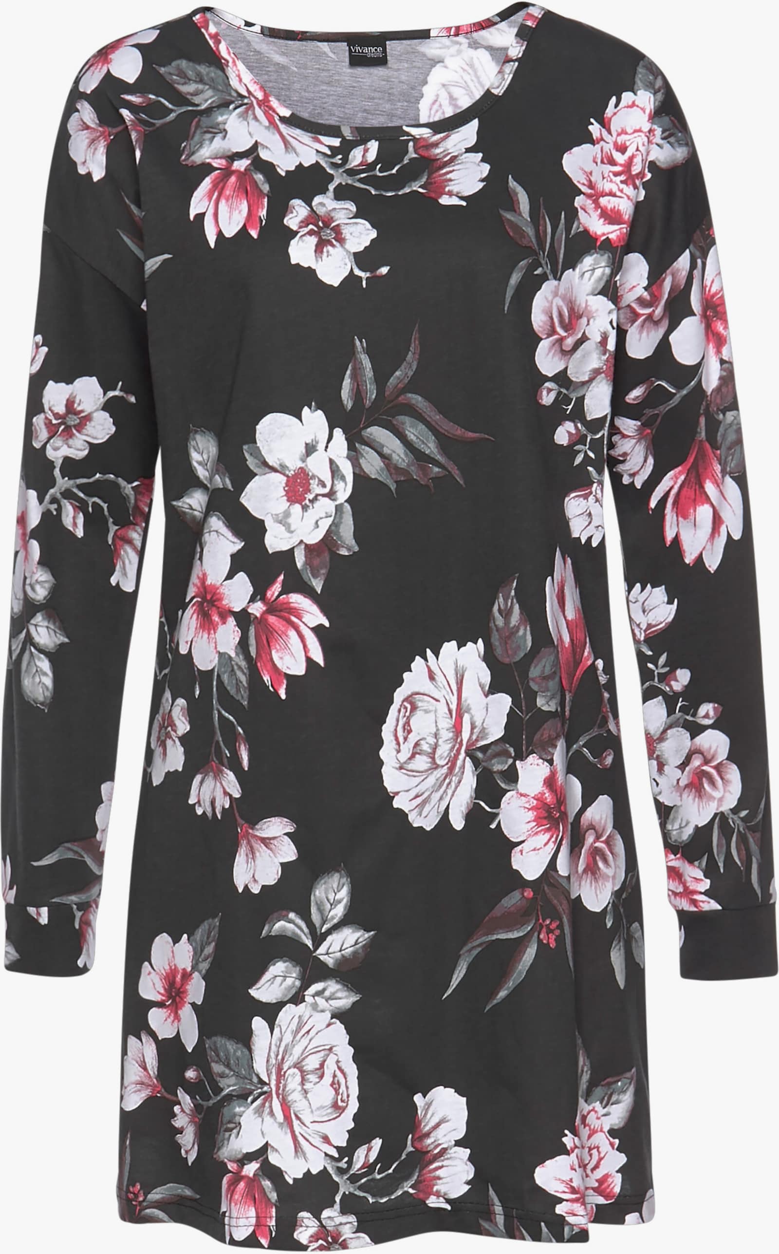 Vivance Dreams Chemise de nuit - mauve + noir