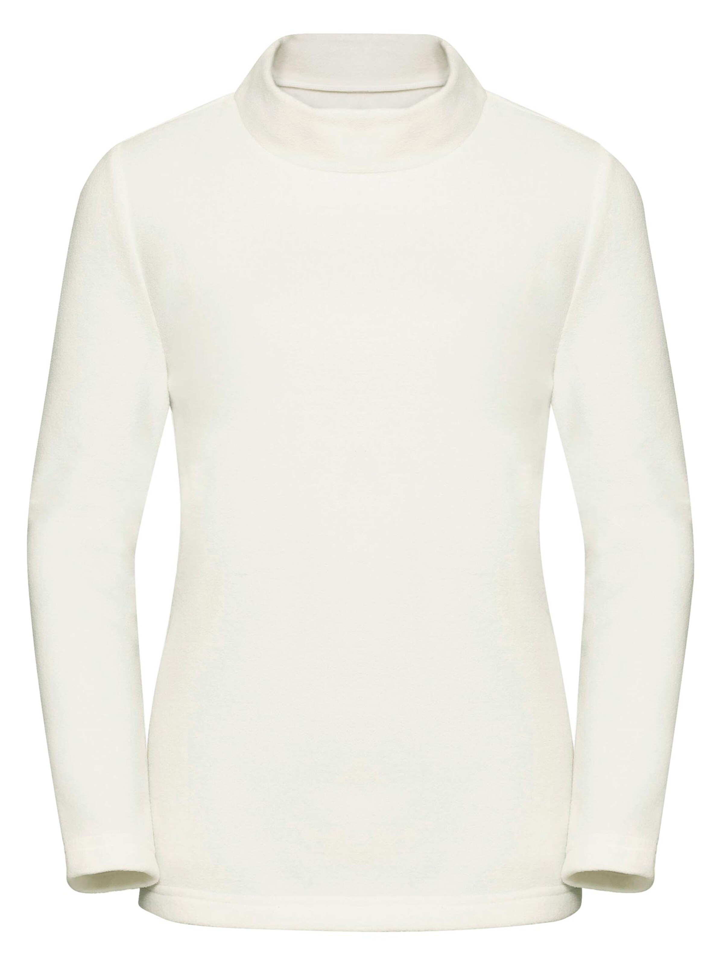 Fleece-Shirt - wollweiß