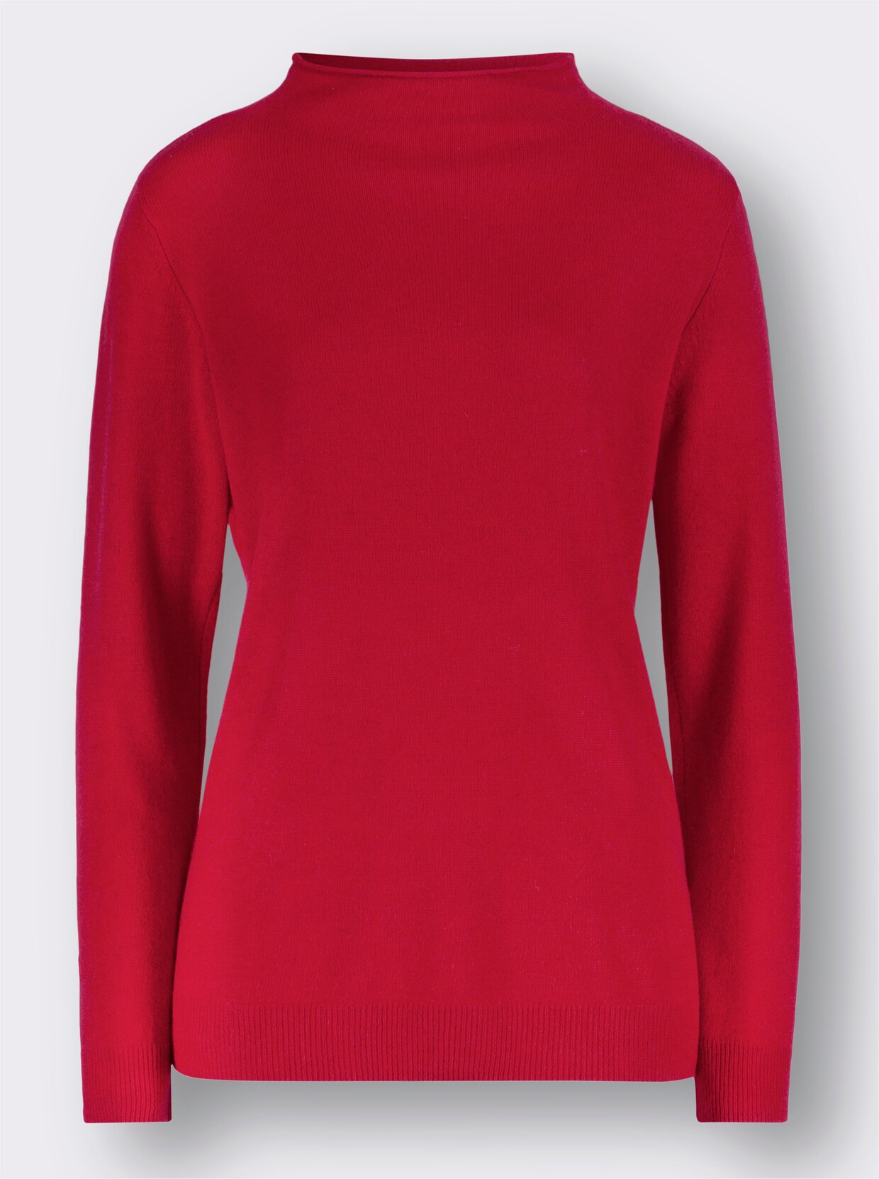 Kaschmirpullover - erdbeere