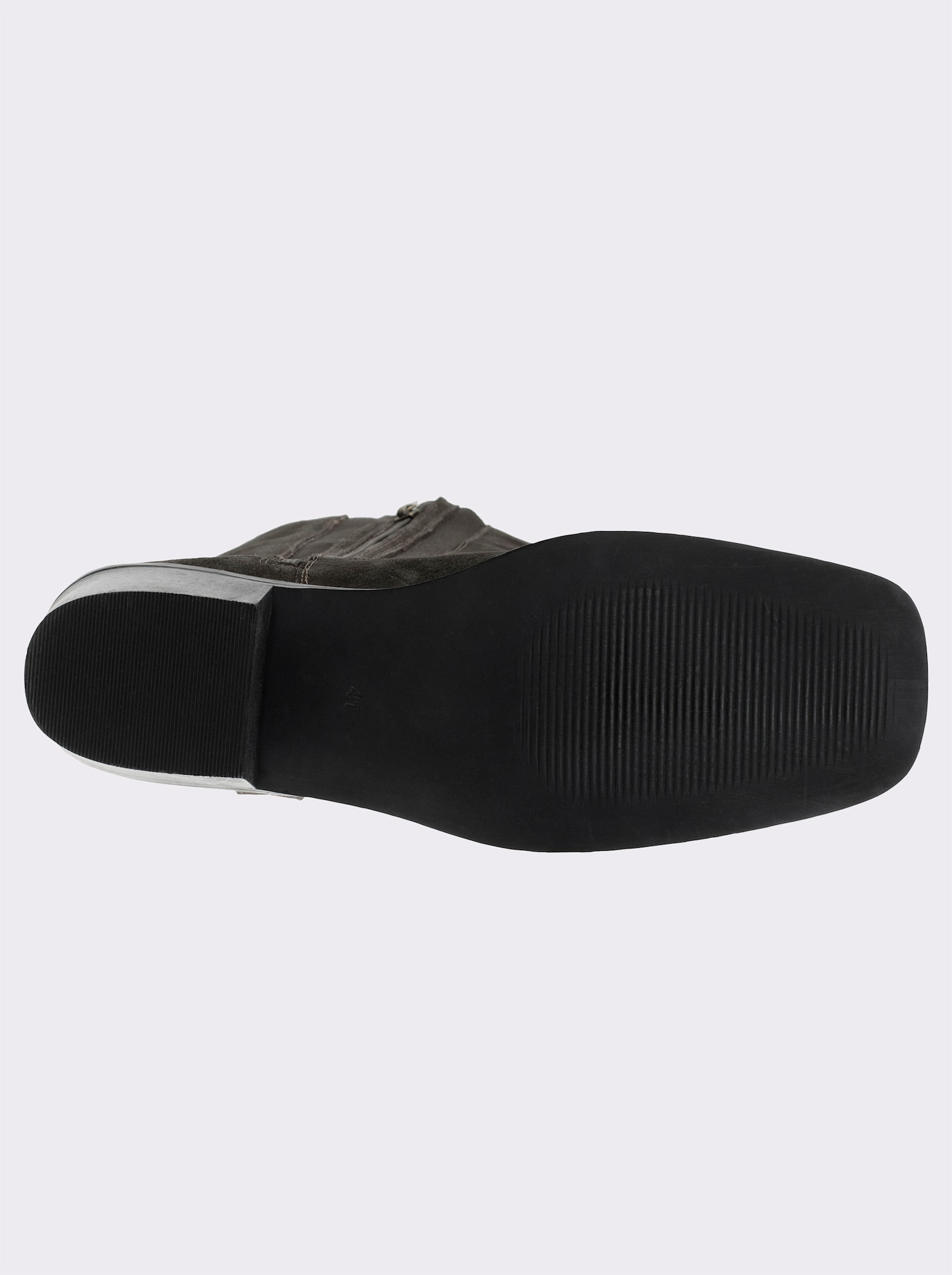 sheego Weitschaftstiefel im Cowboy-Look - schoko