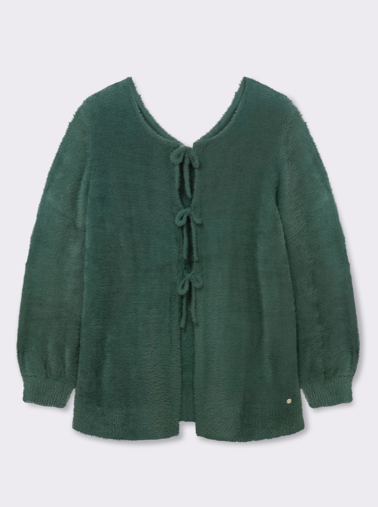 sheego Strickjacke - moos