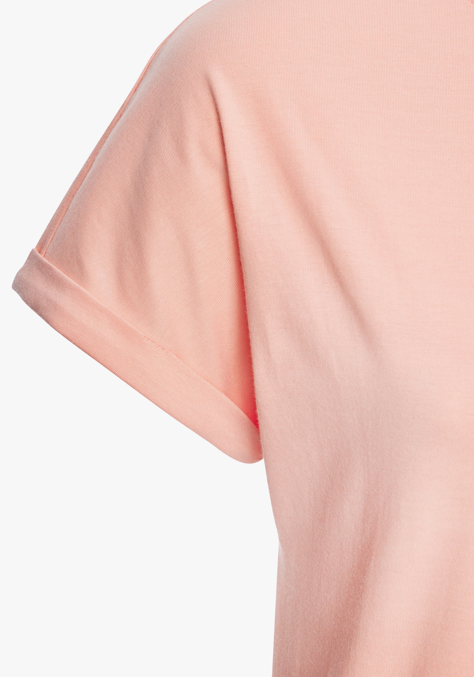 Vivance T-Shirt - peach / offwhite