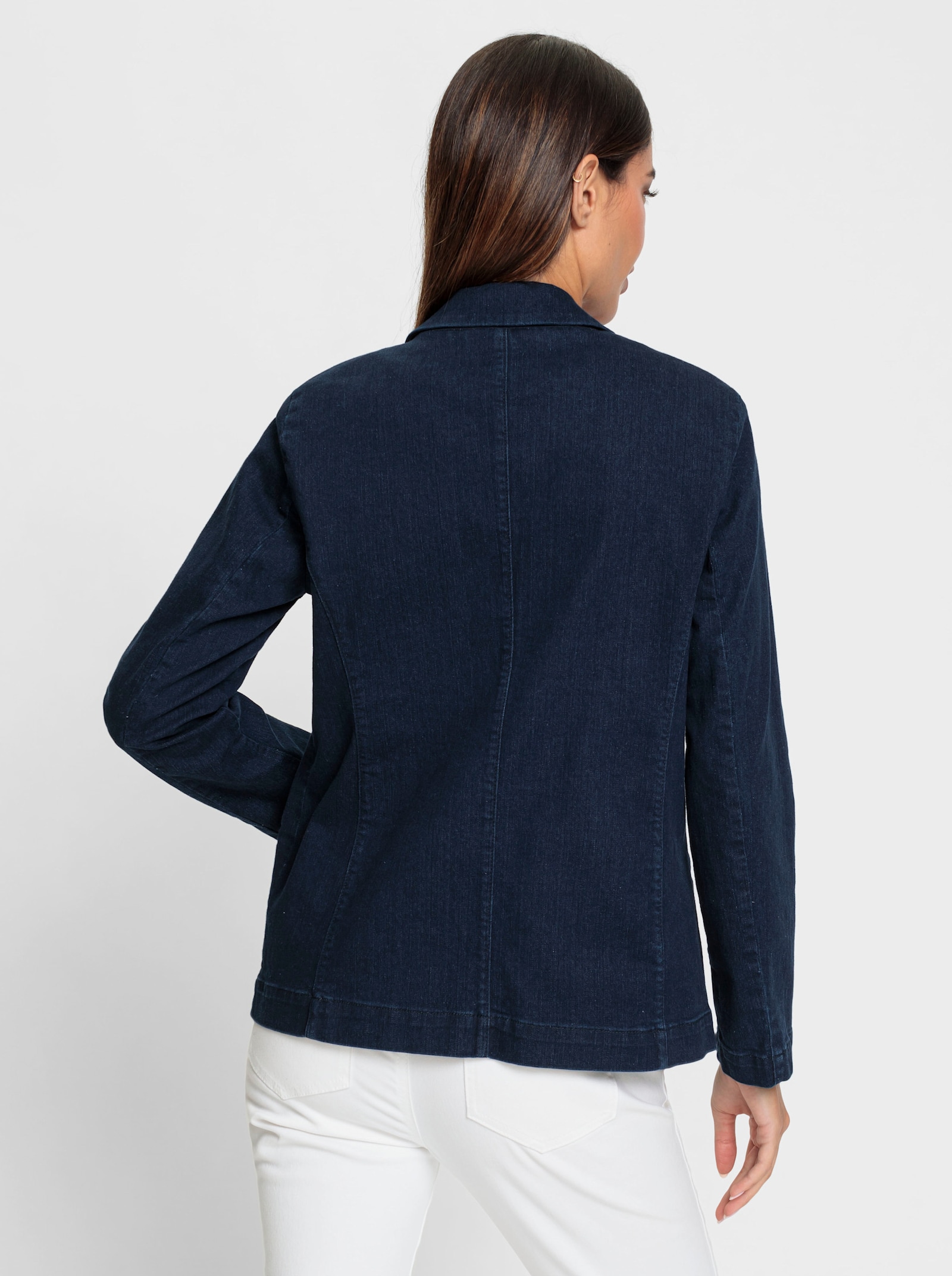 heine Jeansblazer elastische pasvorm - dark-blue