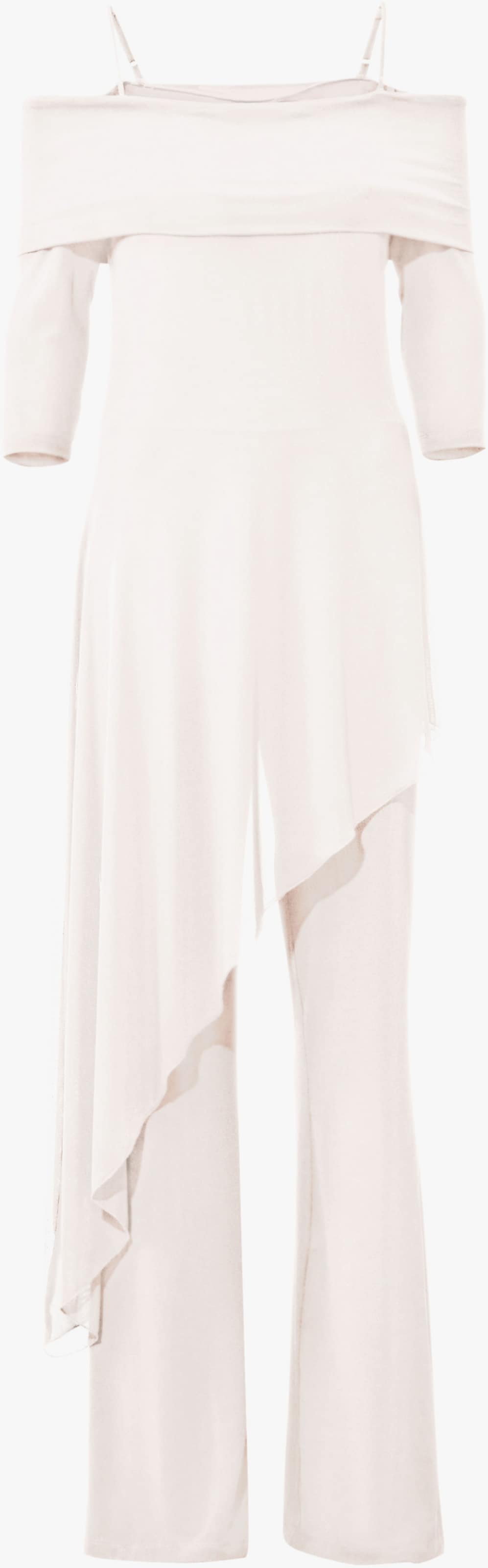 heine Combinaison avec encolure Carmen - écru