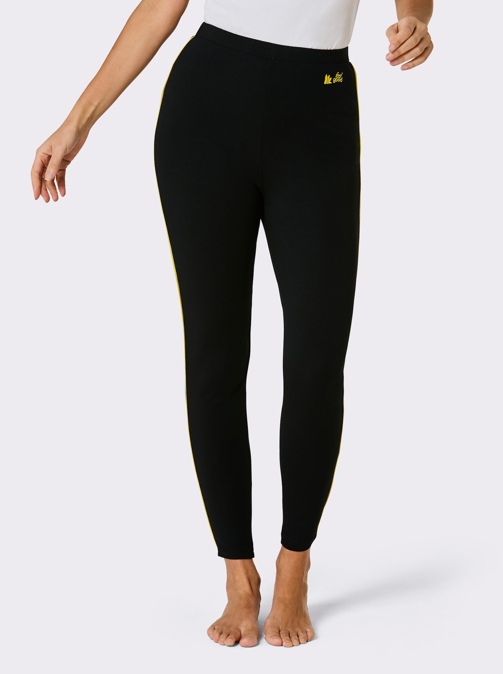 feel good Leggings - schwarz