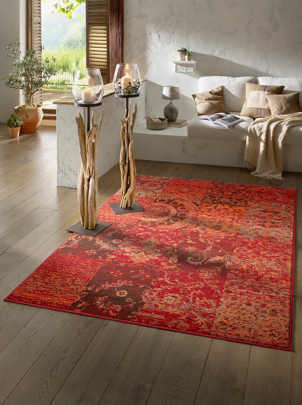 heine home Tapis - terre cuite