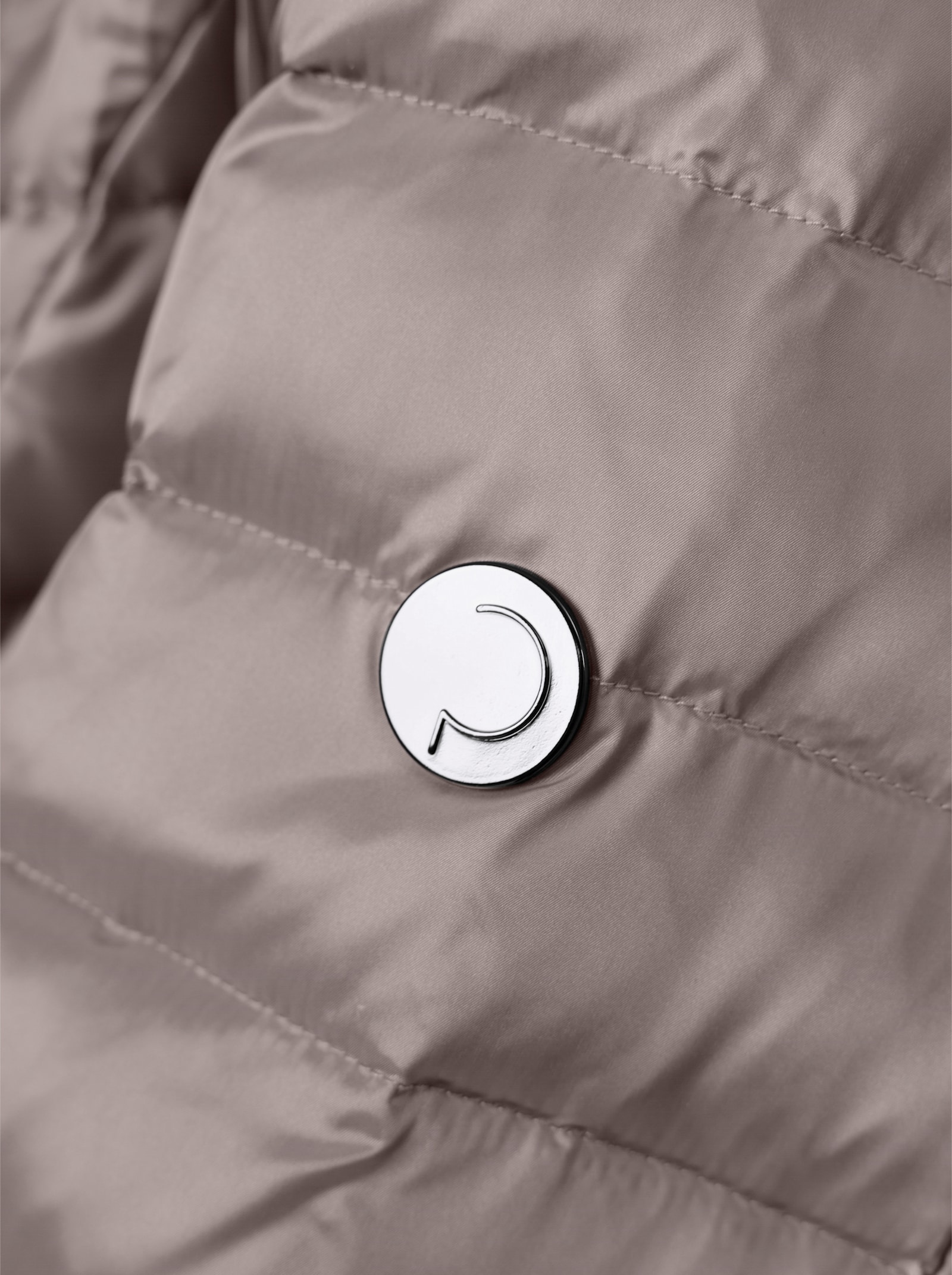 CREATION L PREMIUM Leichtdaunenjacke mit Pack-away-Beutel für unterwegs - taupe-hellgrau