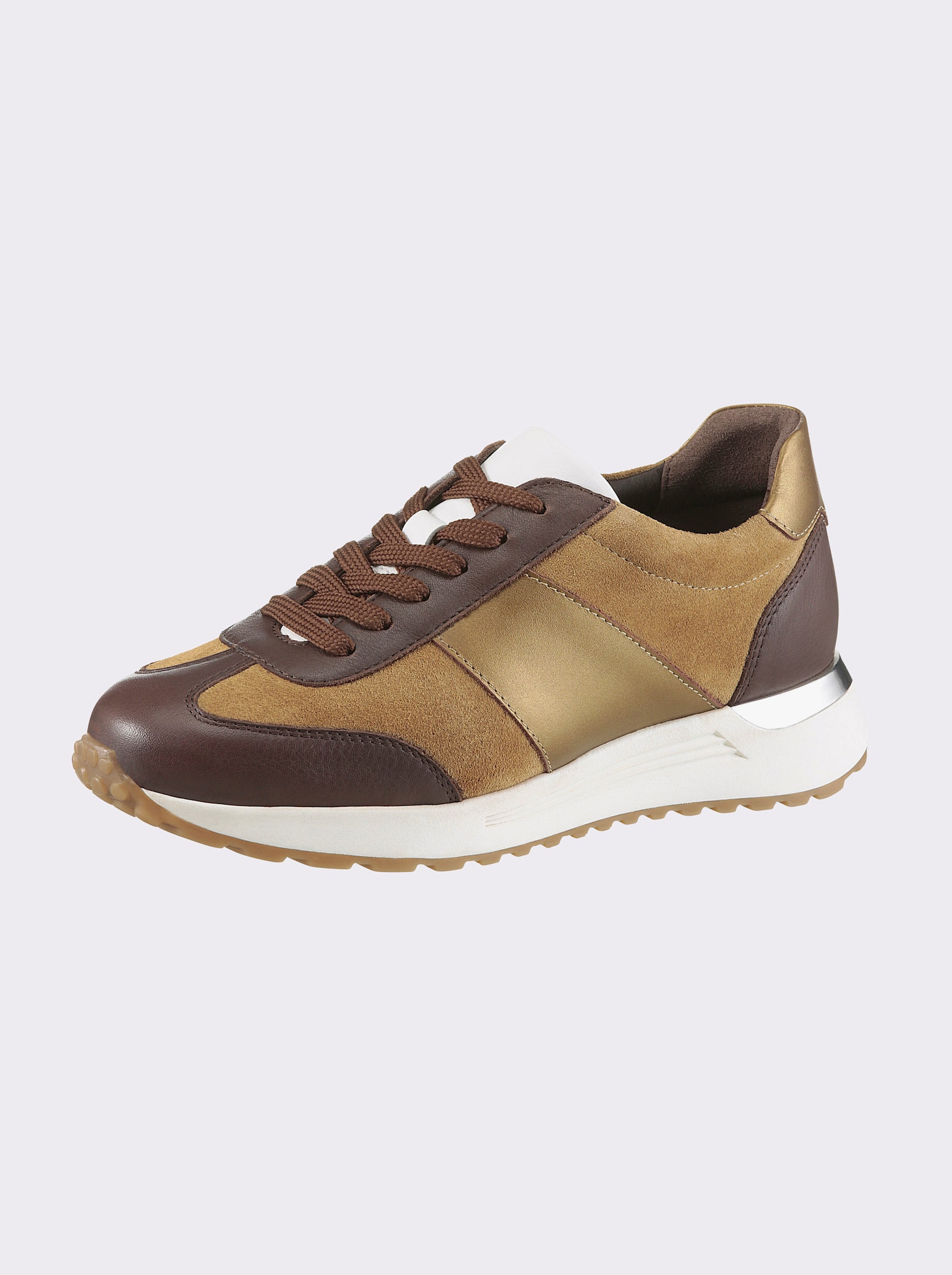 heine Sneaker - bruin/camel