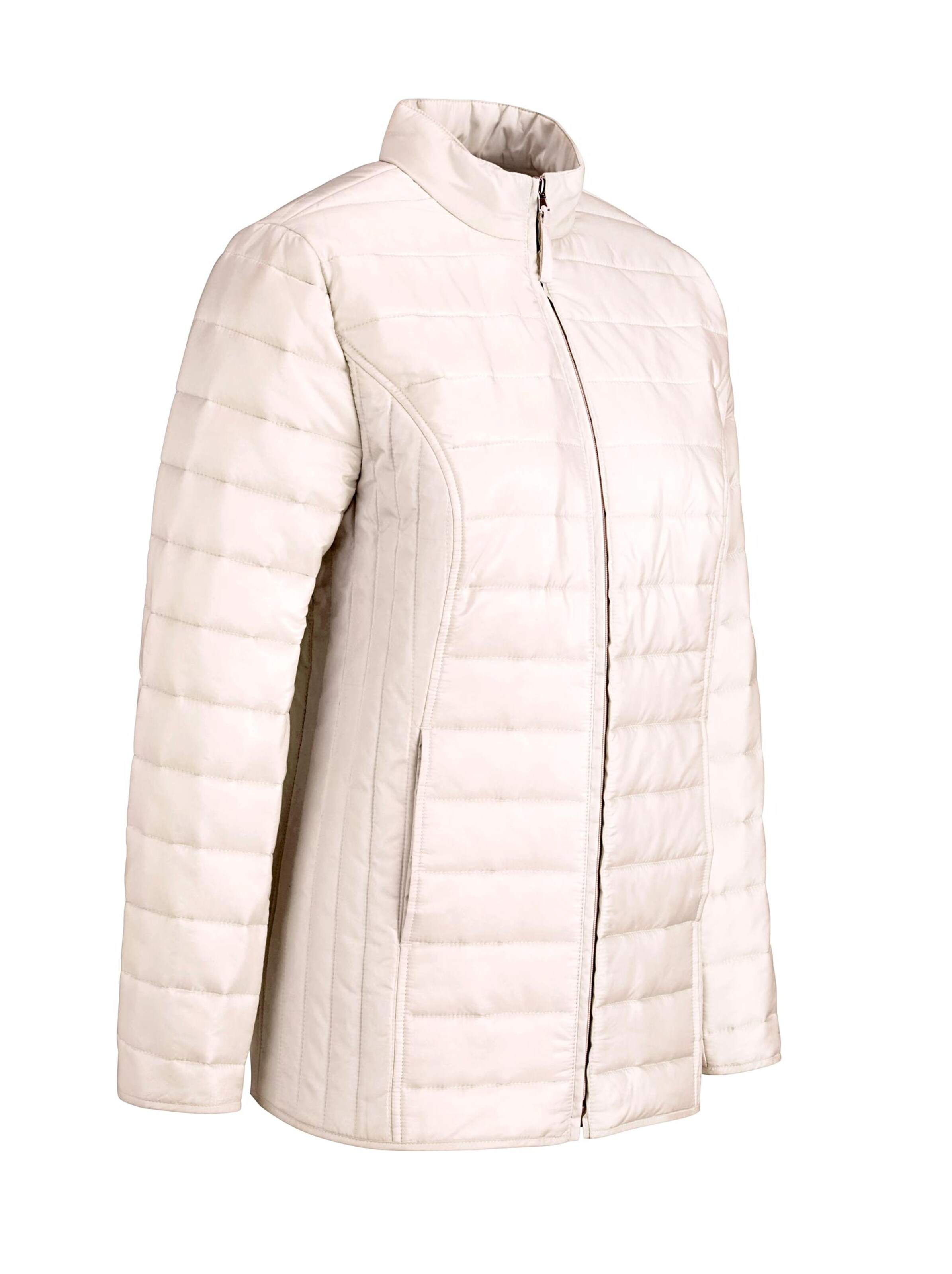 Steppjacke - wollweiß