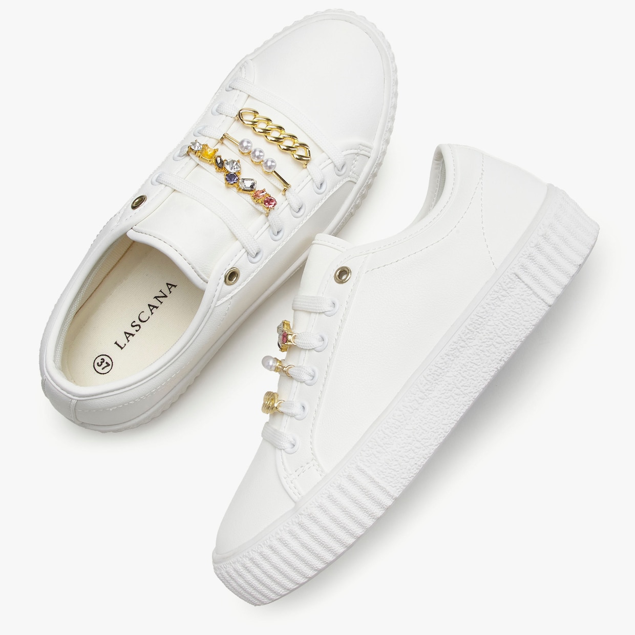 LASCANA Sneakers - blanc