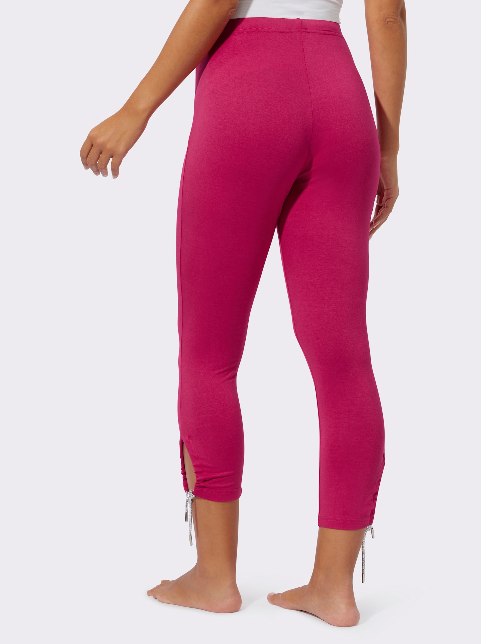 Leggings 3/4-lang - pink