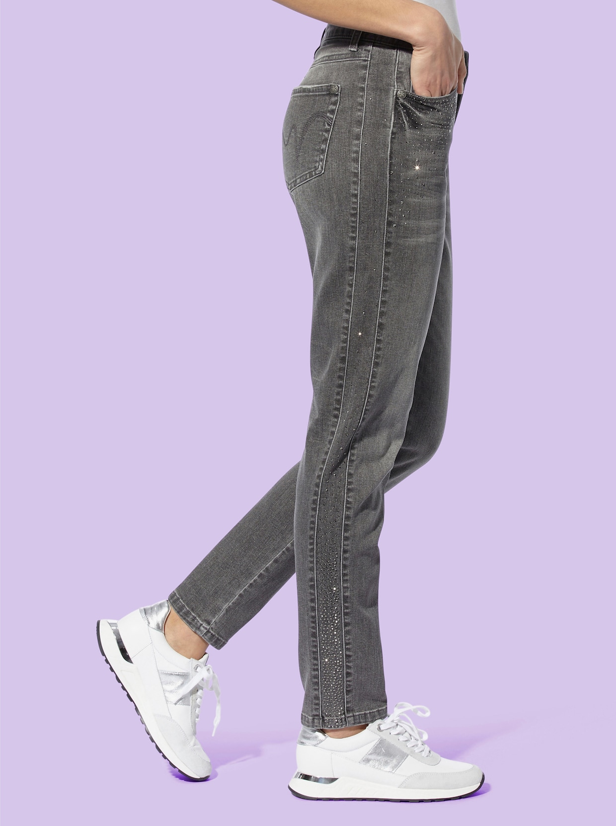 heine Jean - gris pierre-gris-denim
