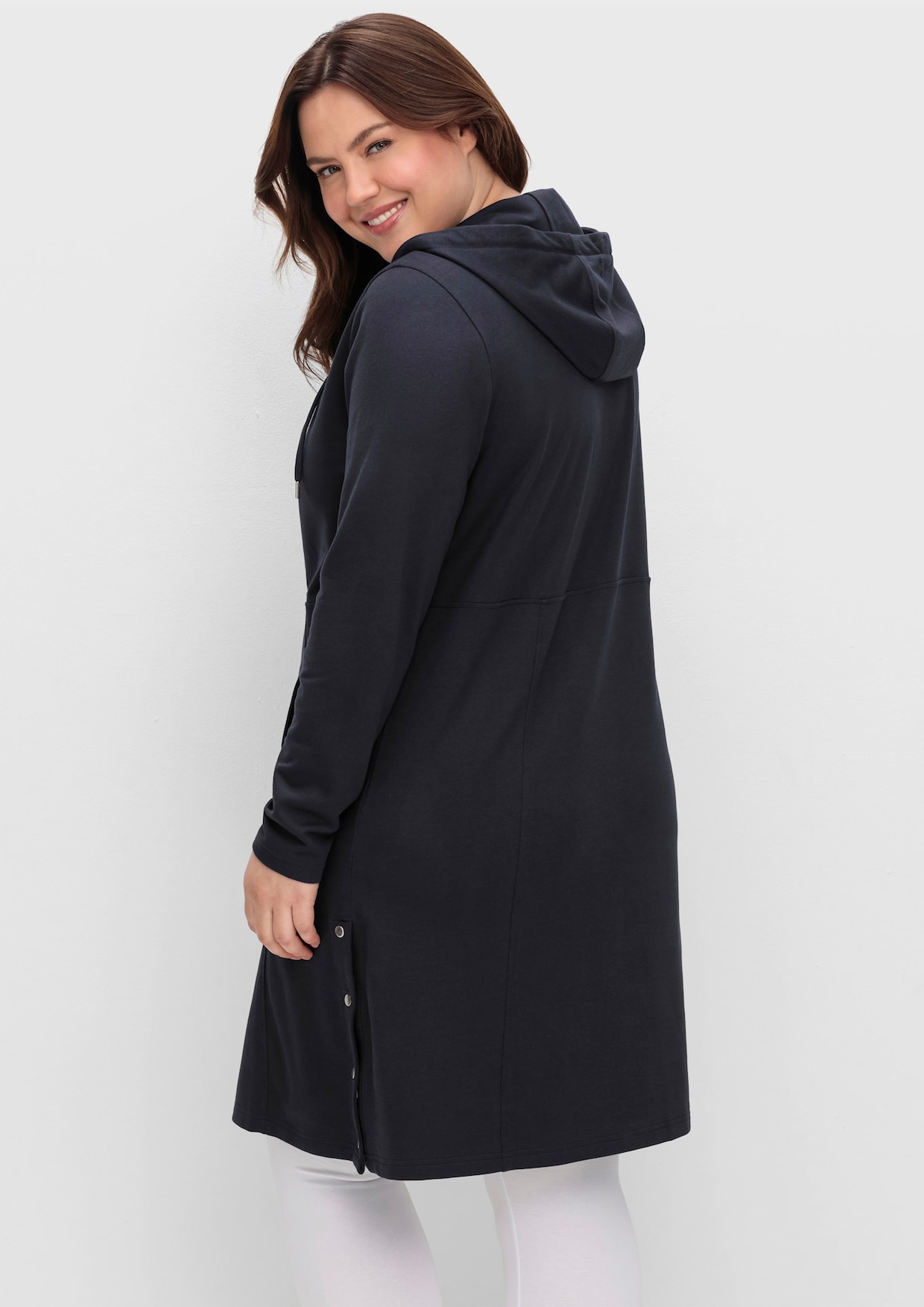 sheego Freizeitkleid - tiefblau