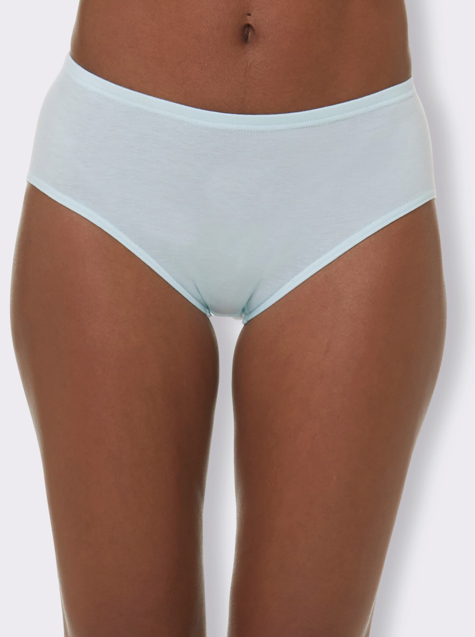 wäschepur Jazzpants mit Elastik-Abschlüssen - mint