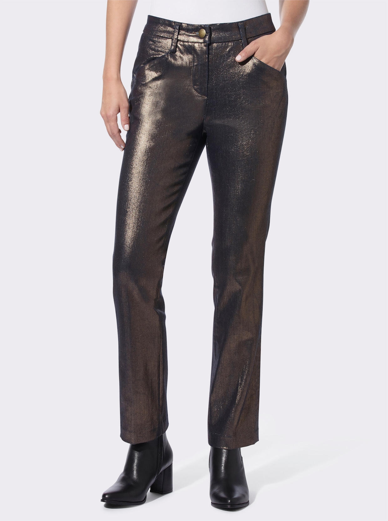 heine Pantalon - chocolat