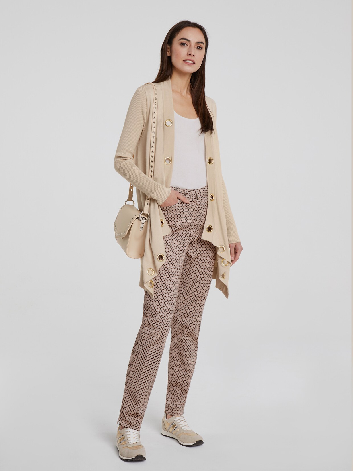 heine Strickjacke - beige