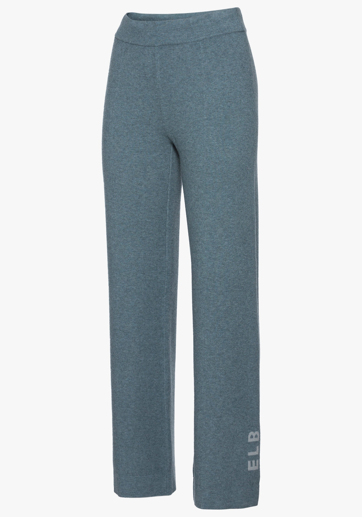 Elbsand Pantalon en tricot - bleu pétrole