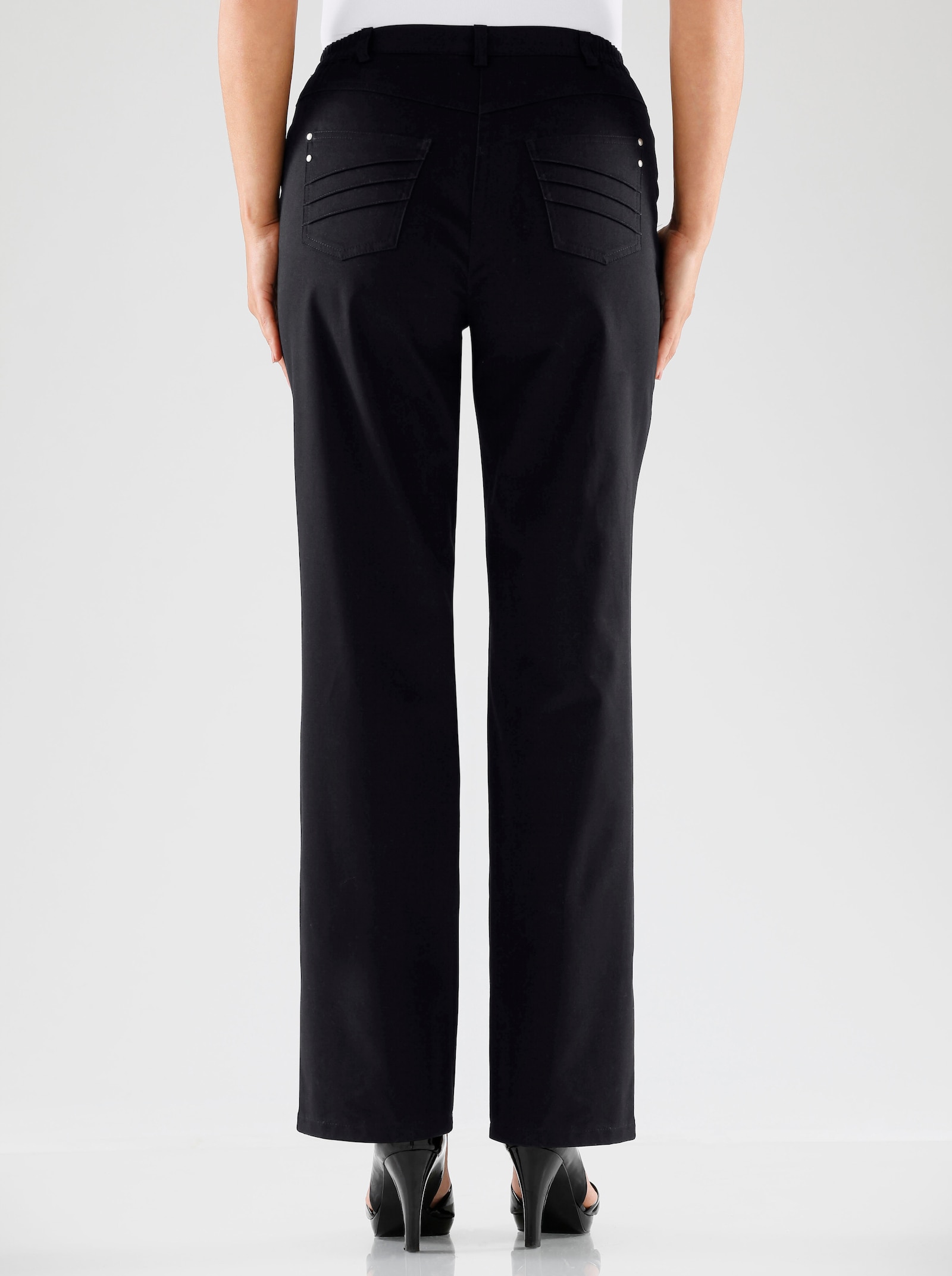 Cosma Funktionshose schmutzabweisend und knitterarm - schwarz