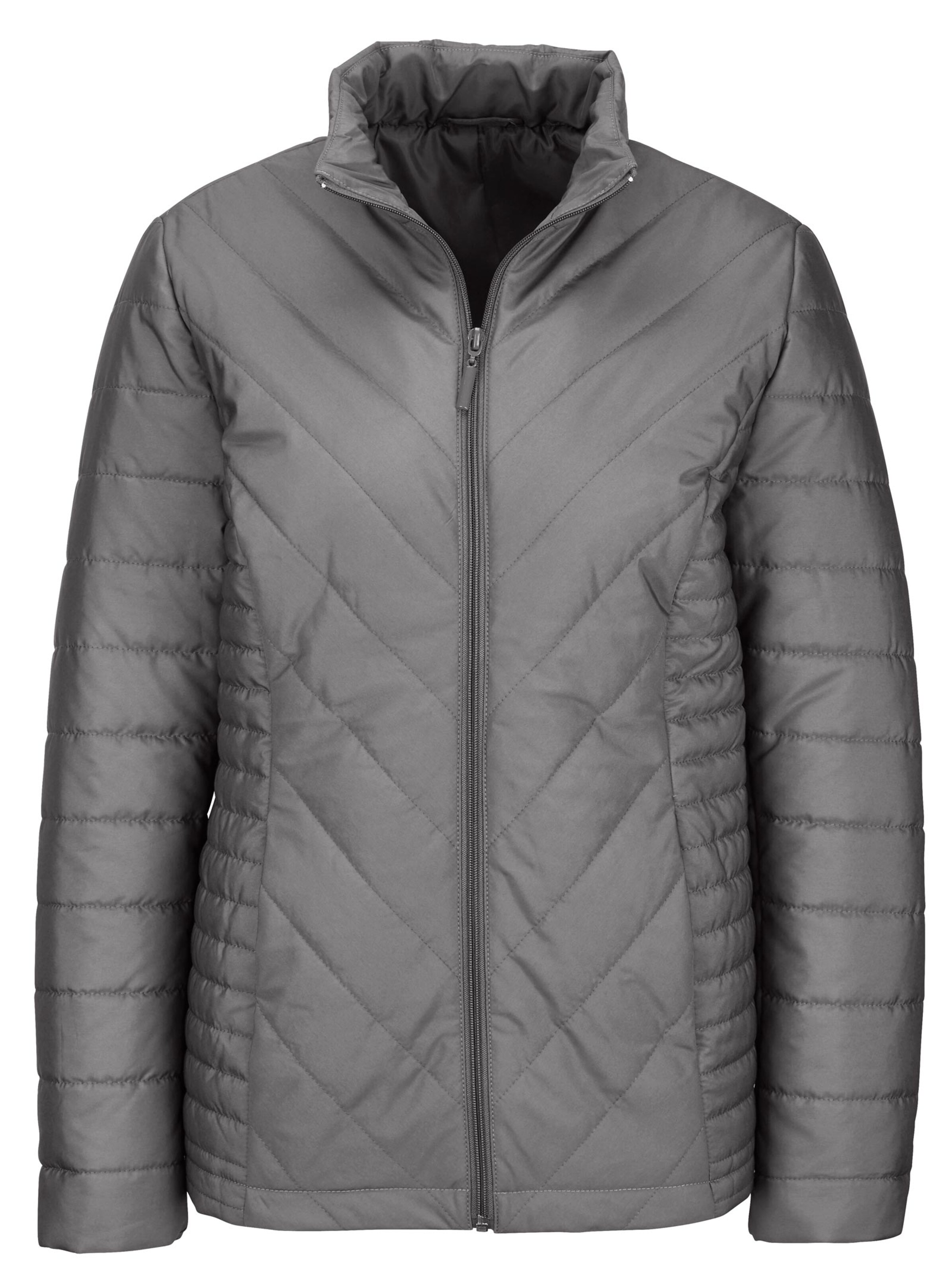 Steppjacke - anthrazit