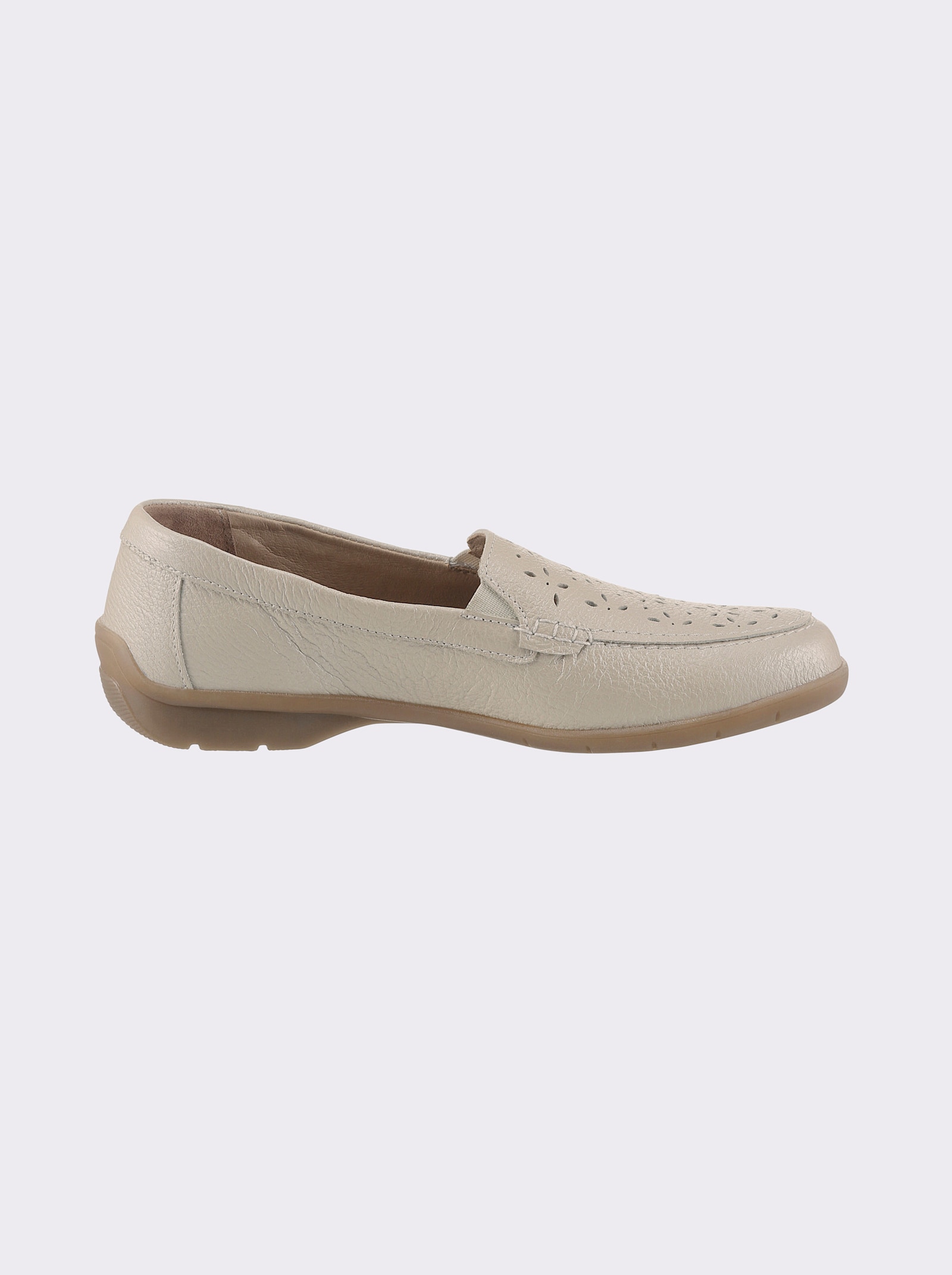 airsoft comfort+ Slipper mit besonders flexibler Laufsohle - ecru