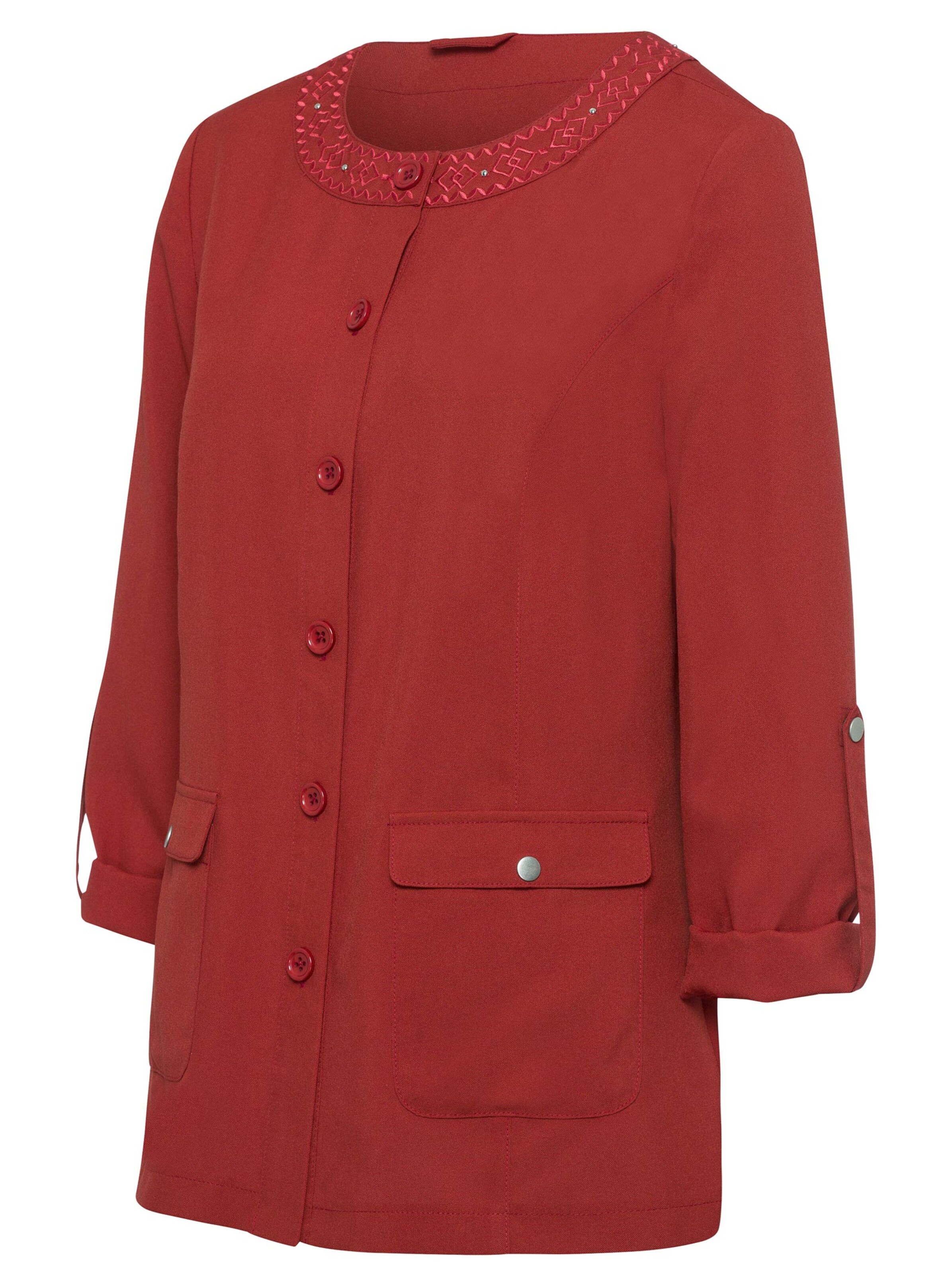 Blusenjacke - terrakotta