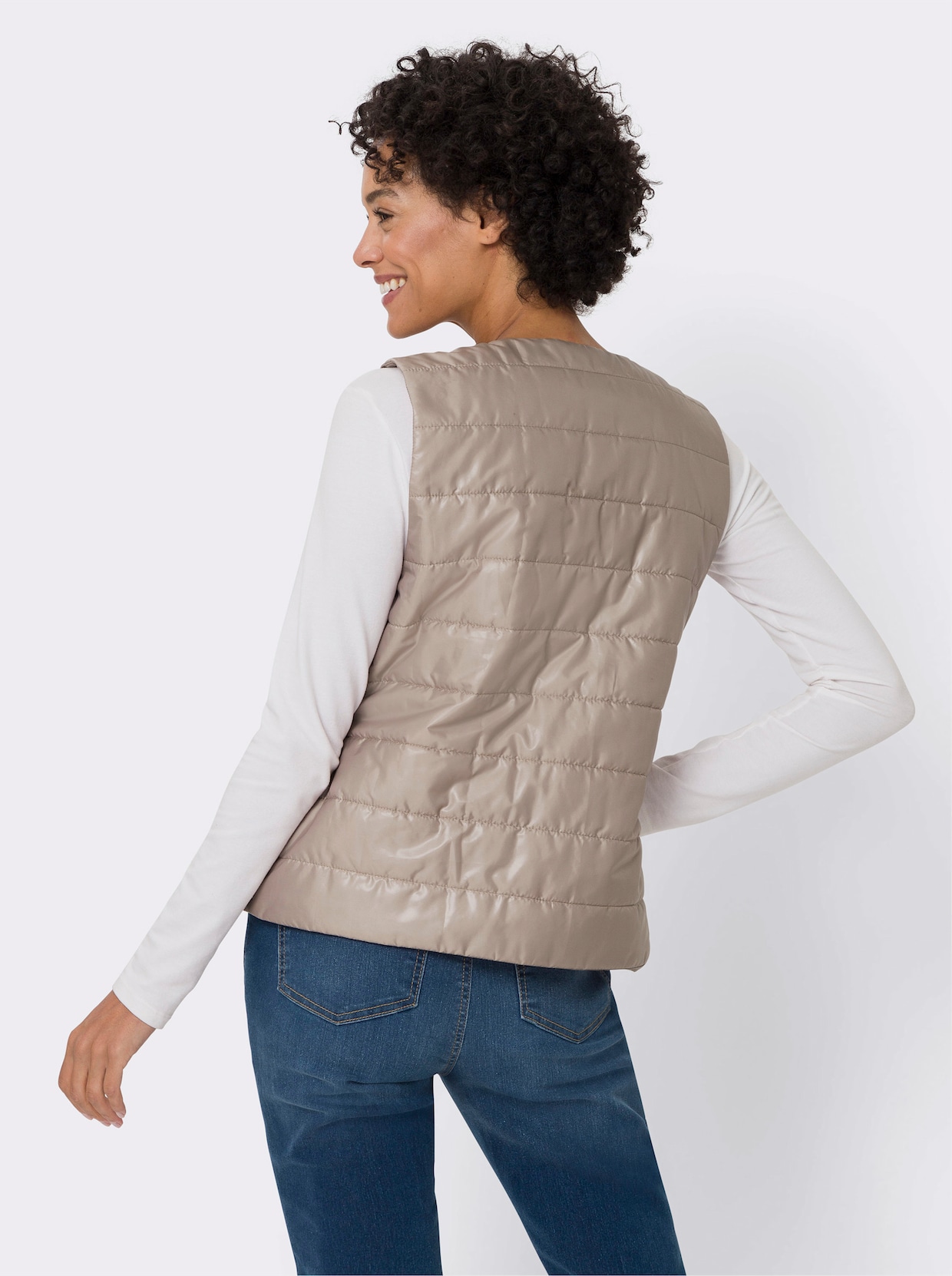 Bodywarmer - sesam