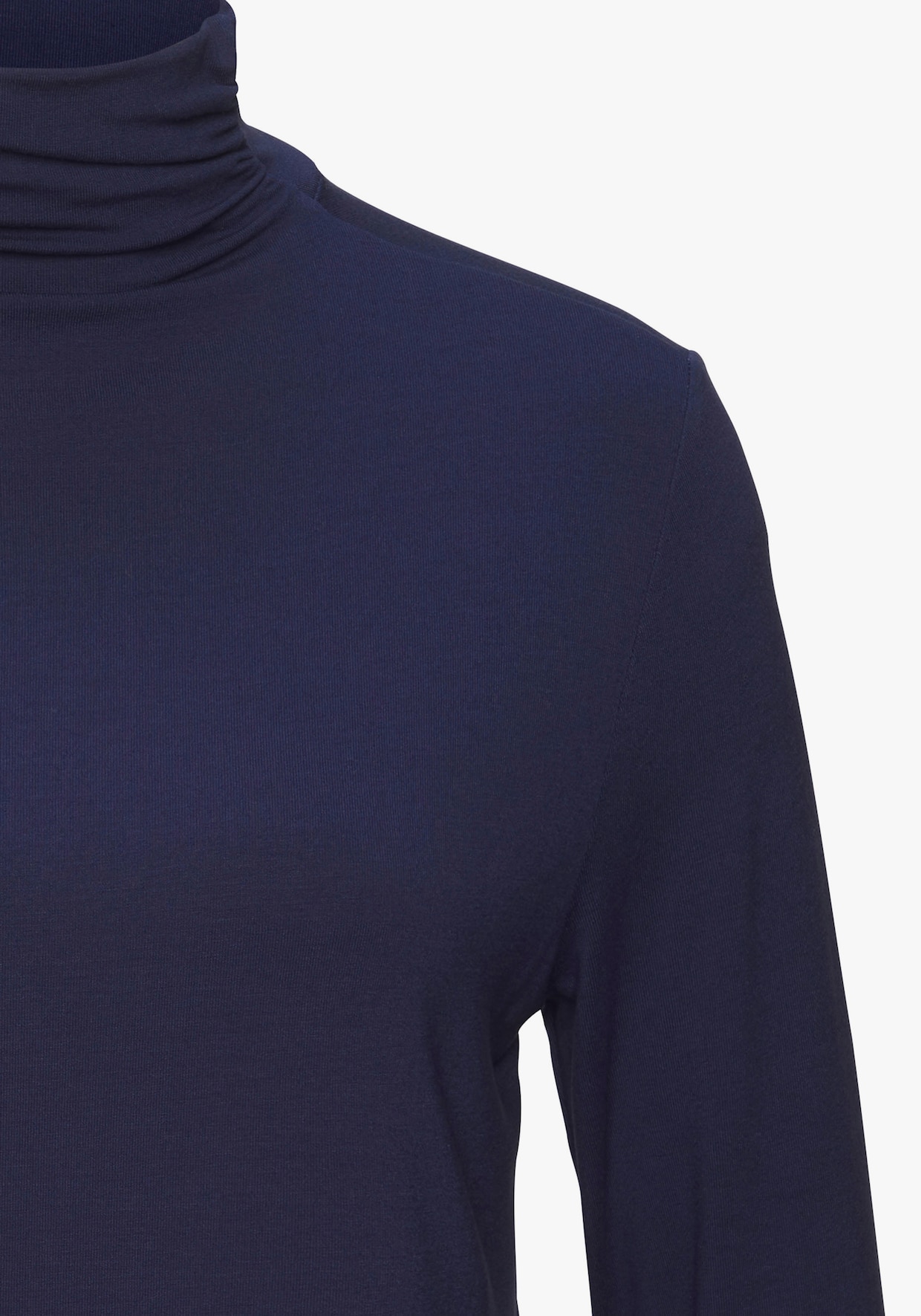 LASCANA Shirt met opstaande kraag - navy