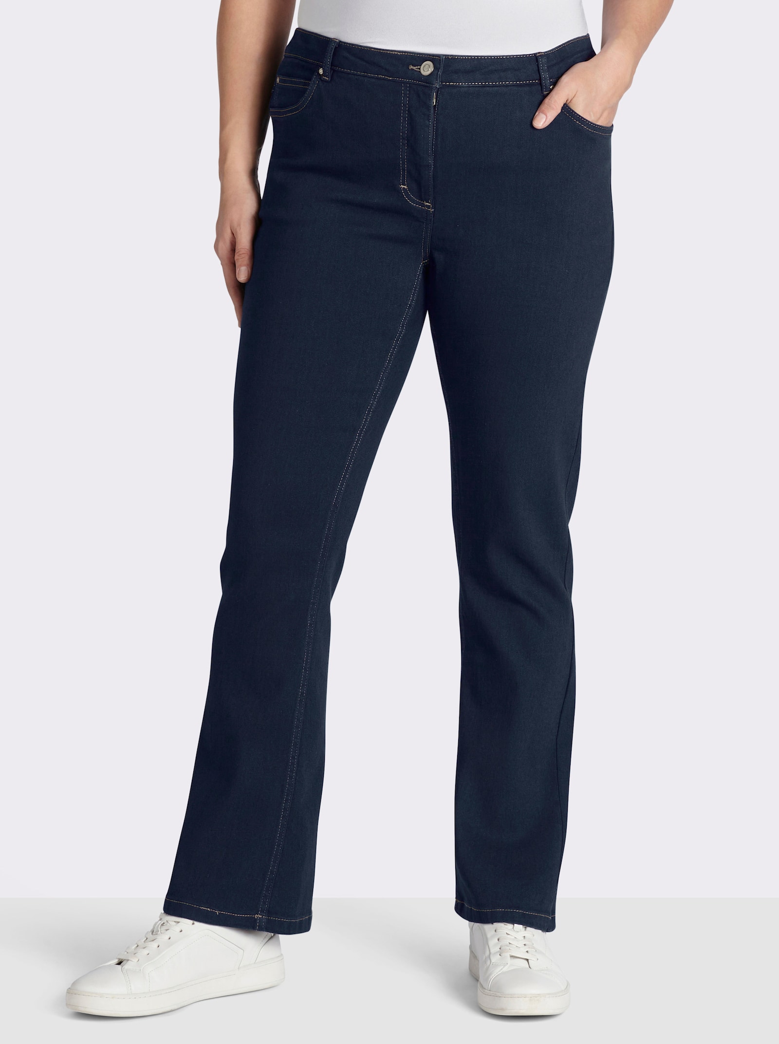  Bootcut-Jeans im 5-Pocket-Stil - dark blue