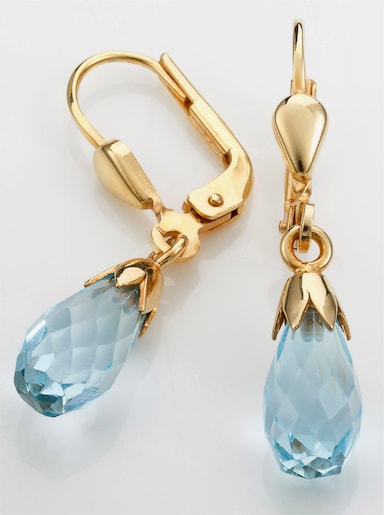 Pendants d'oreilles - Or jaune 375