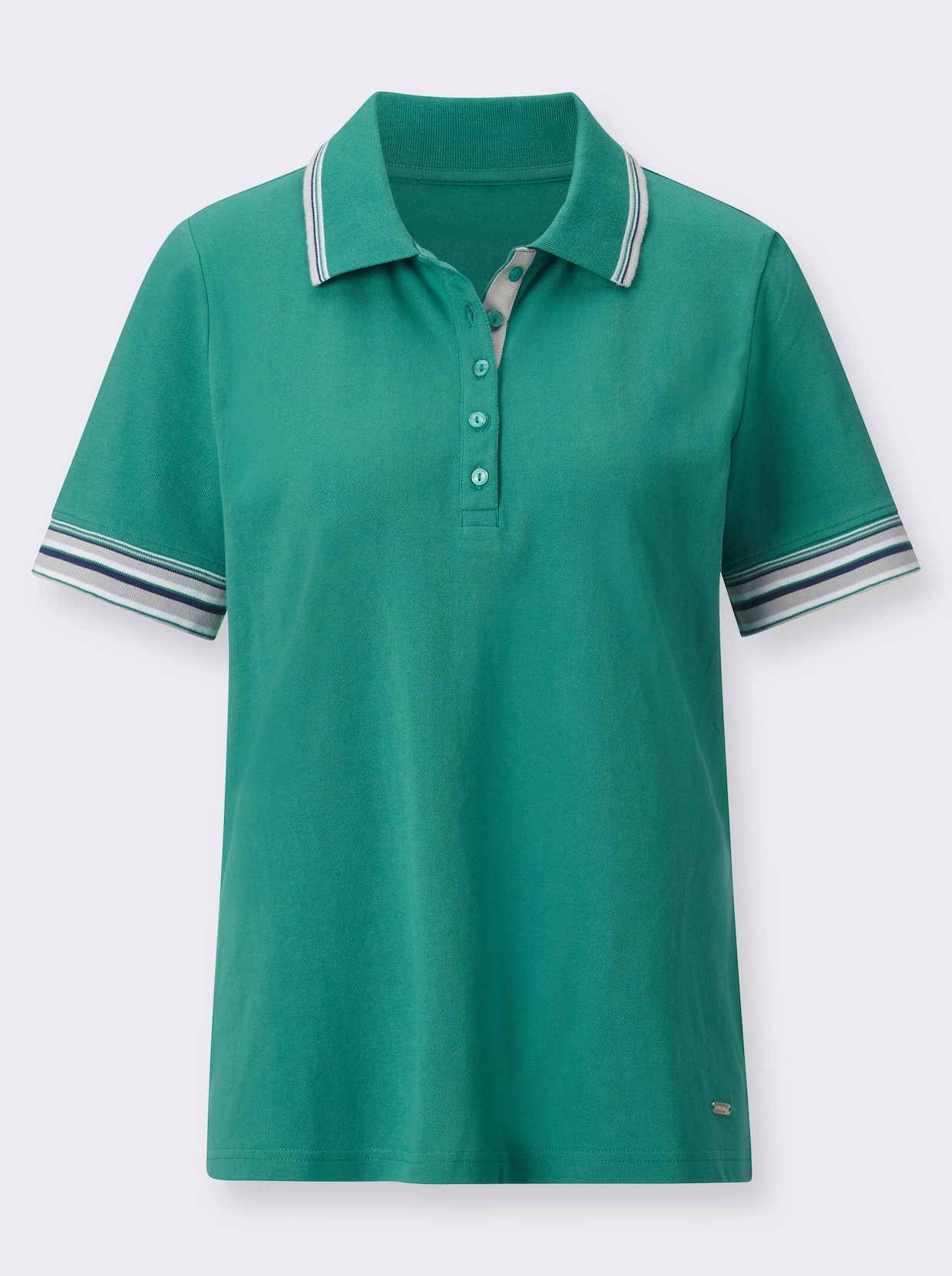 Poloshirt - smaragdgroen