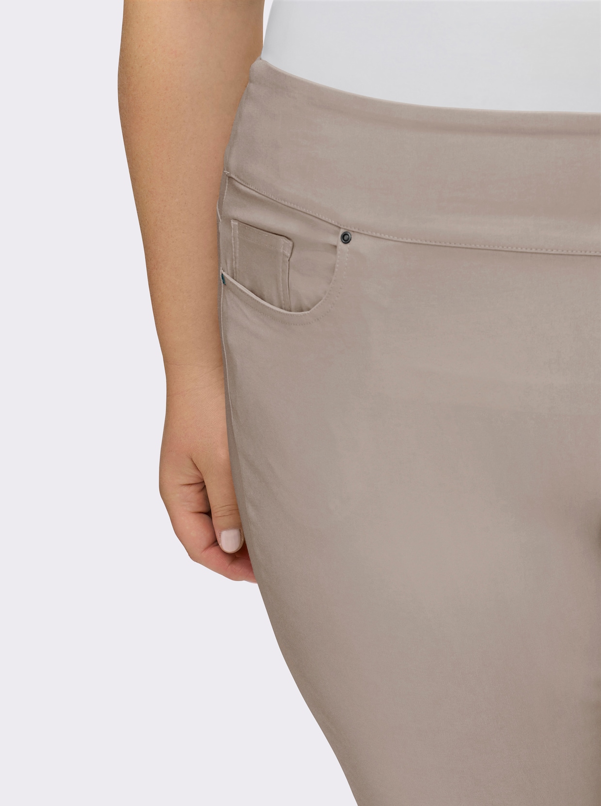 Stretch-Hose - stein