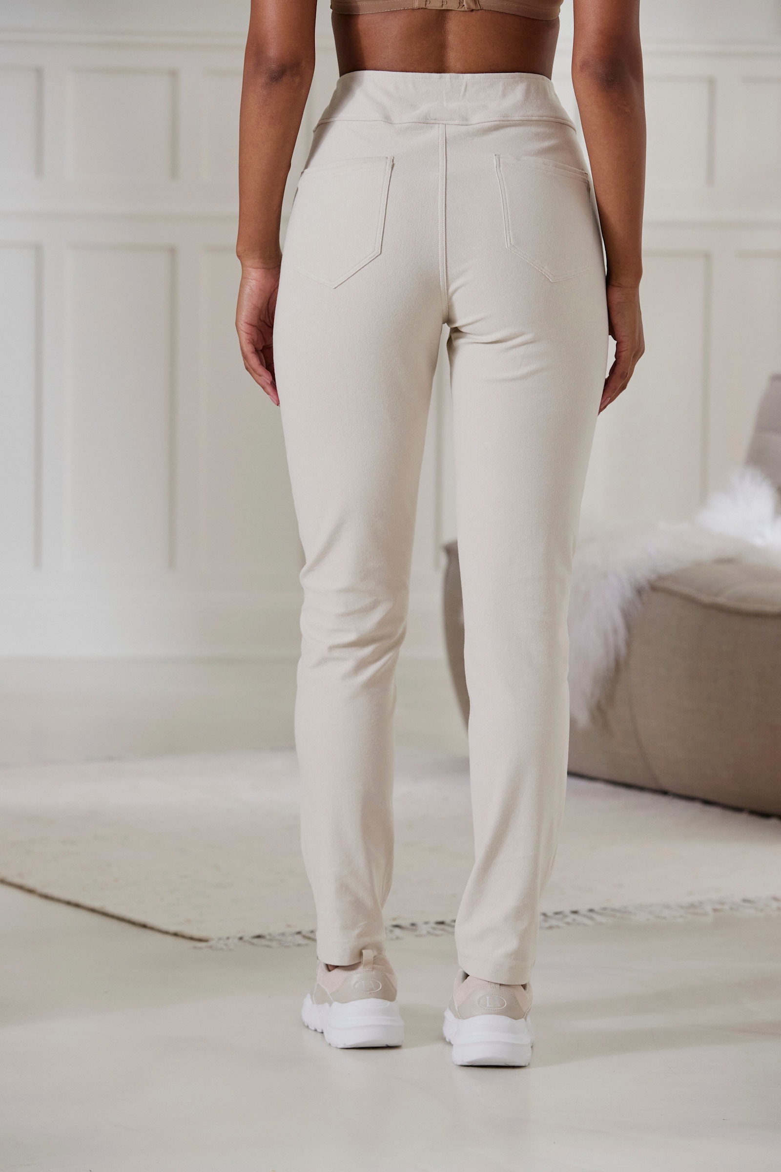 H.I.S Comfortbroek - ecru