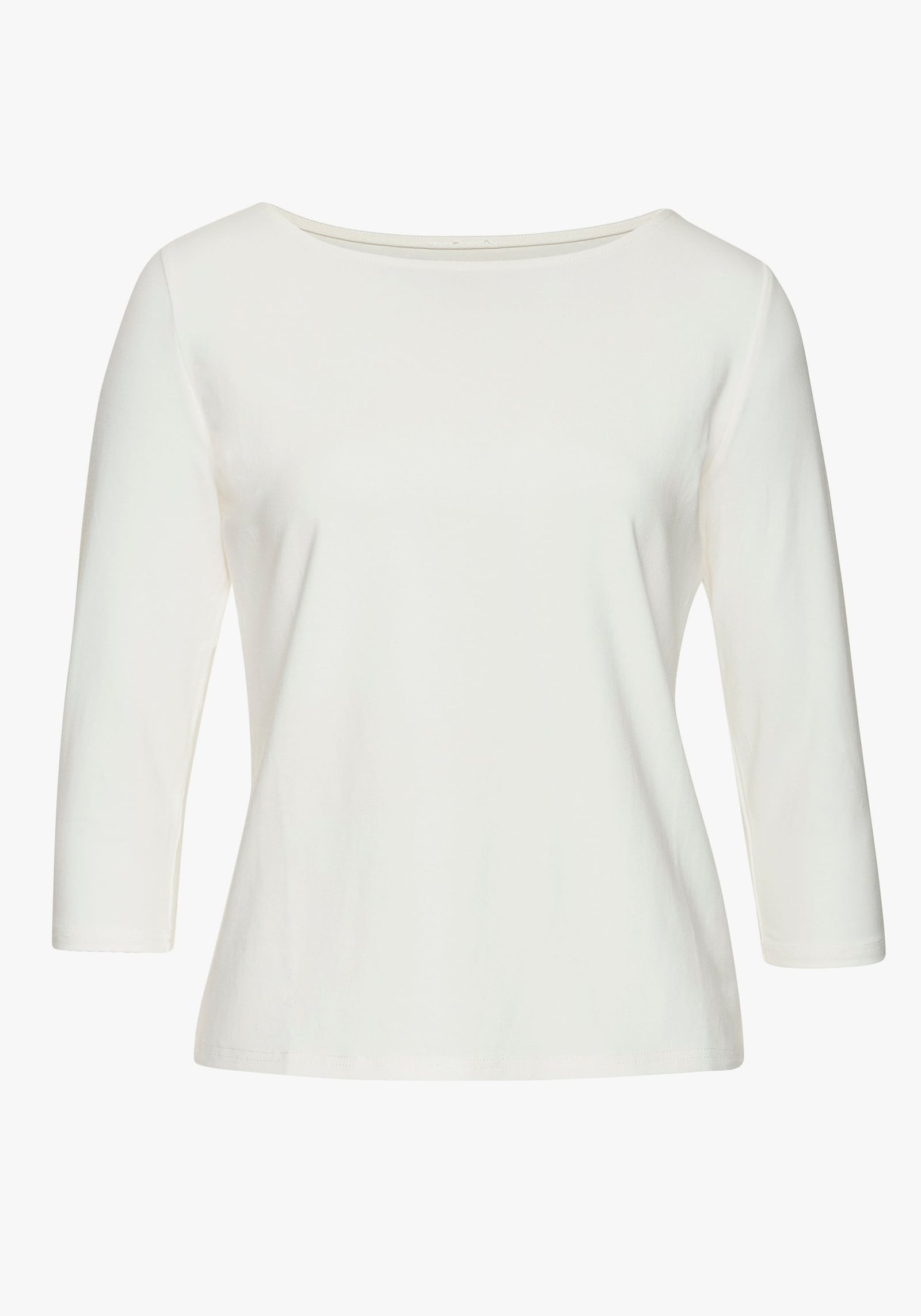 LASCANA 3/4-Arm-Shirt - hellblau, creme