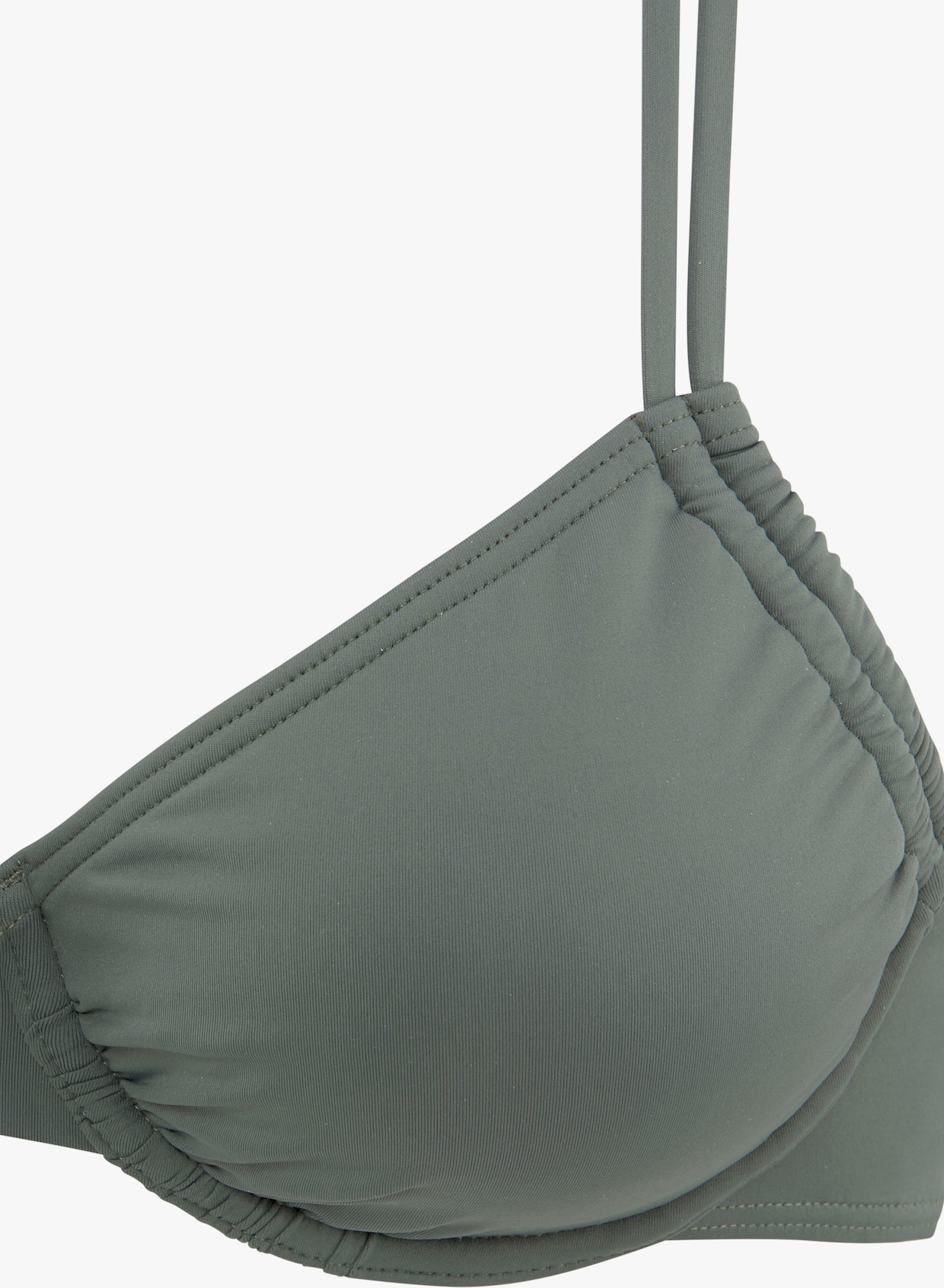 LASCANA Haut de maillot de bain à armatures - vert olive