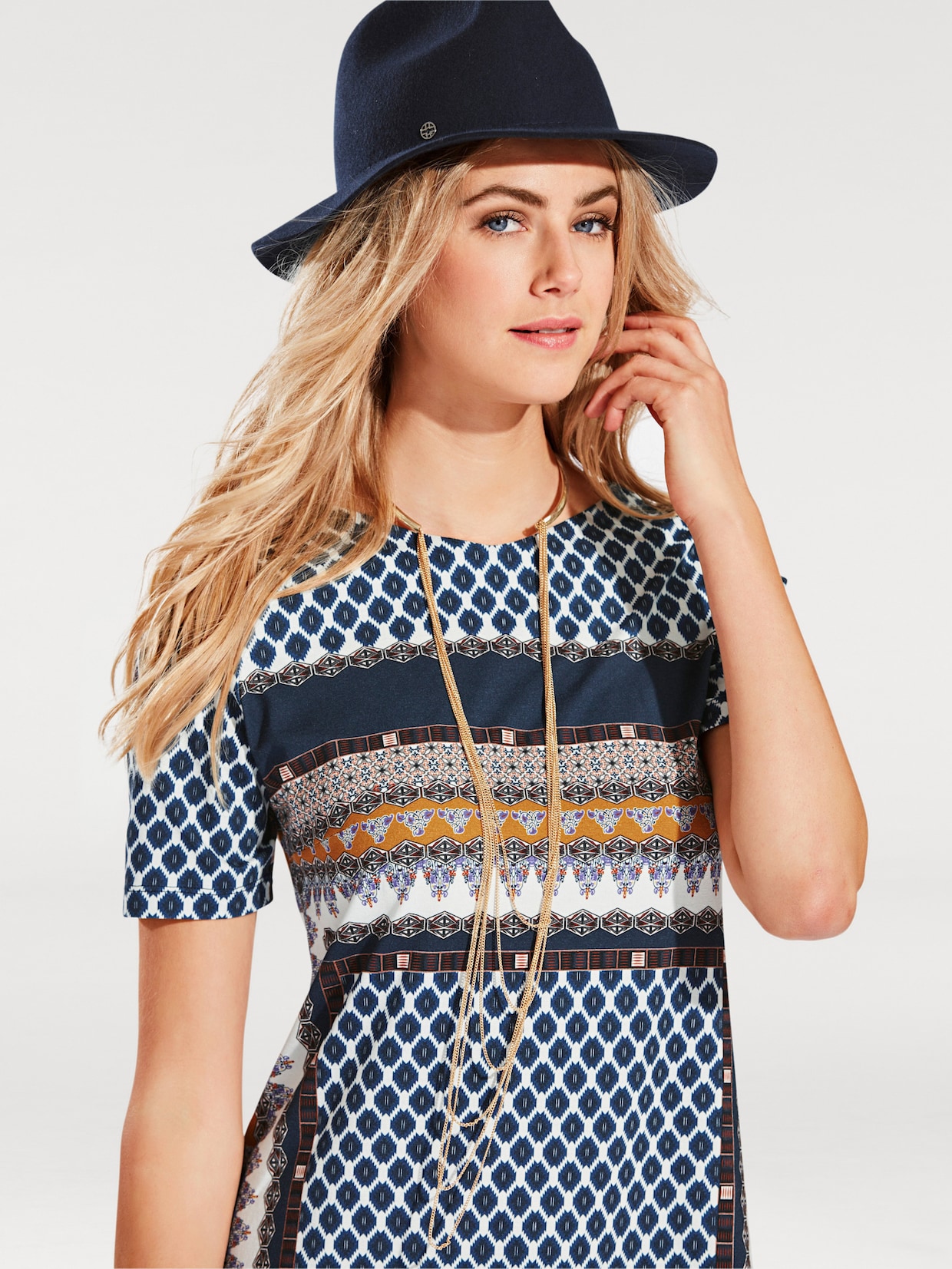 heine Druckkleid - bunt