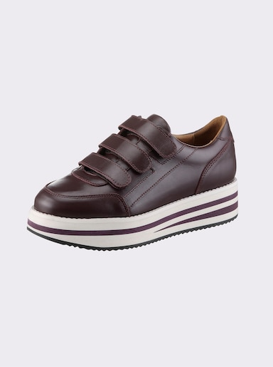 heine Sneaker - bordeaux-weiß