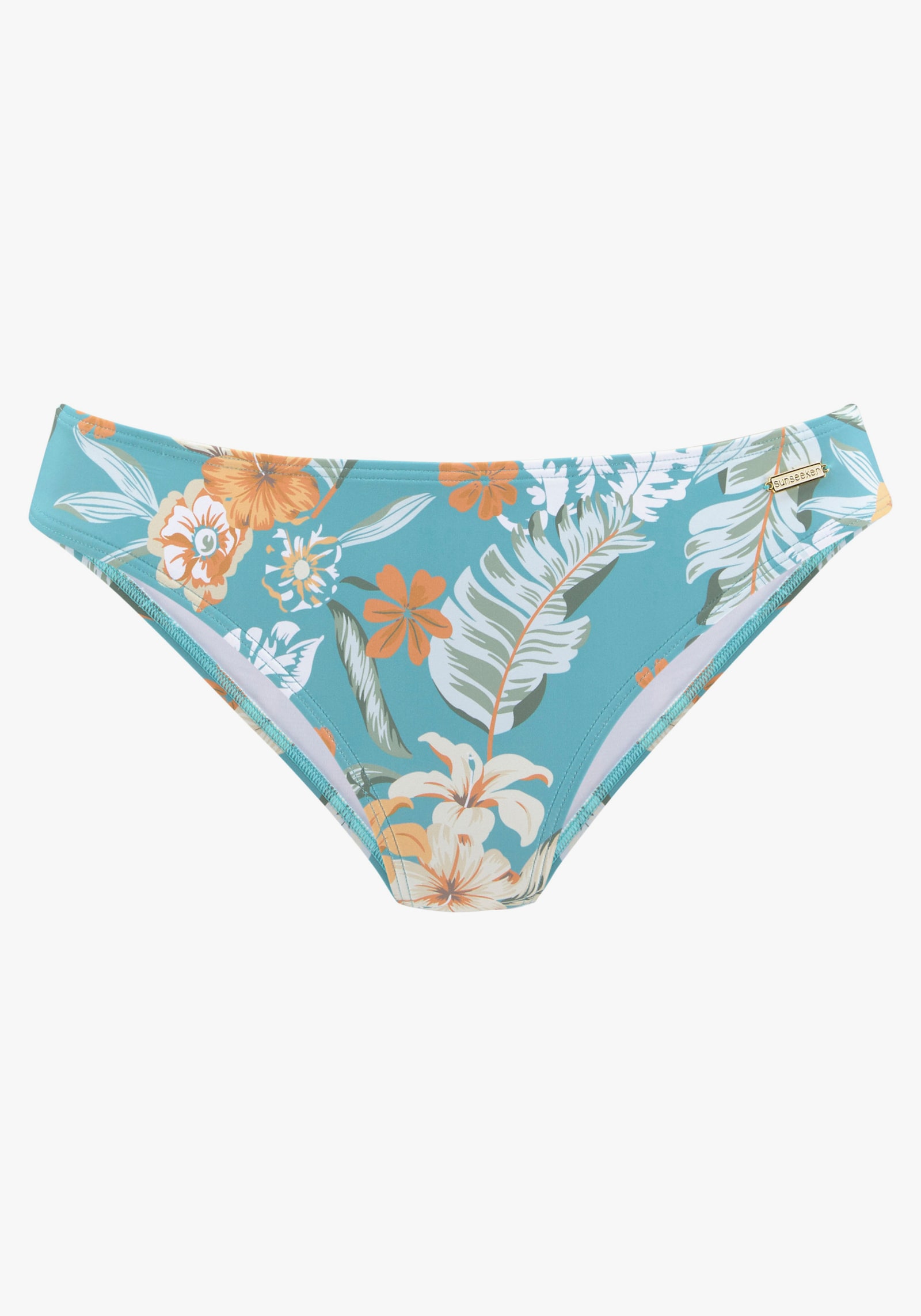 Sunseeker Bikini-Hose - aquablau-bedruckt