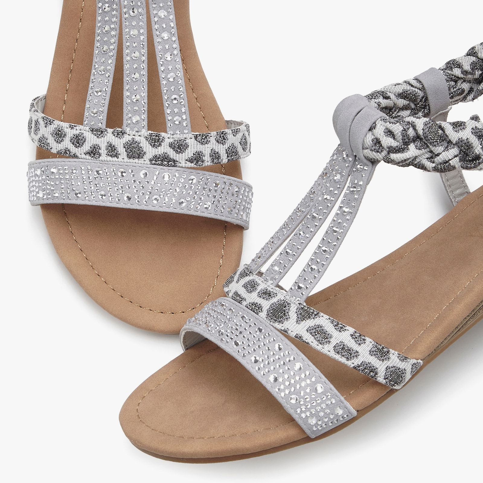 LASCANA Sandale - grau